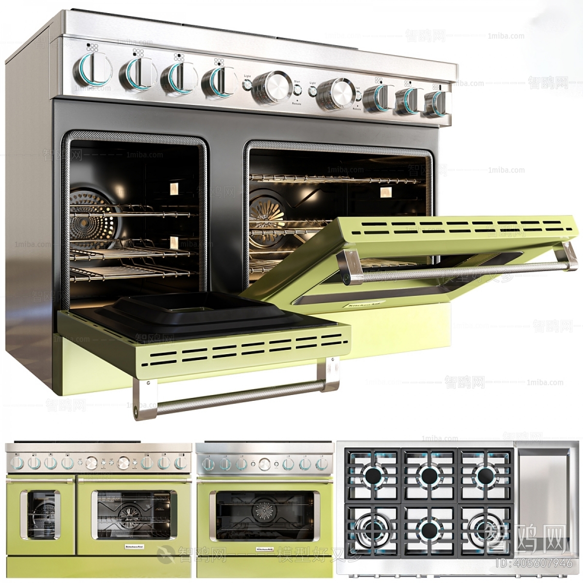 现代嵌入式烤箱