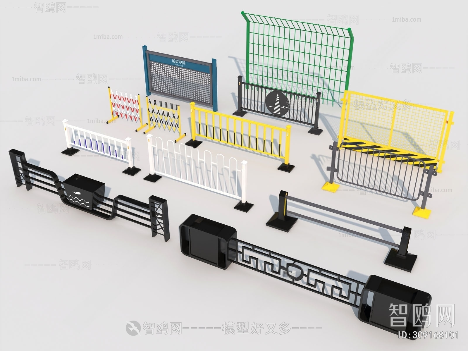 现代栏杆护栏