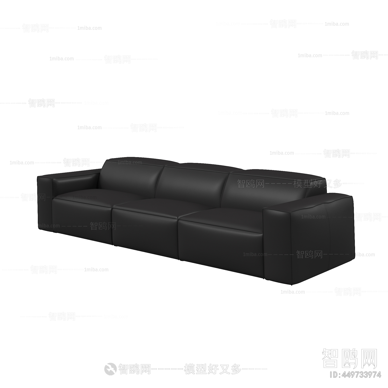 Modern Three-seat Sofa