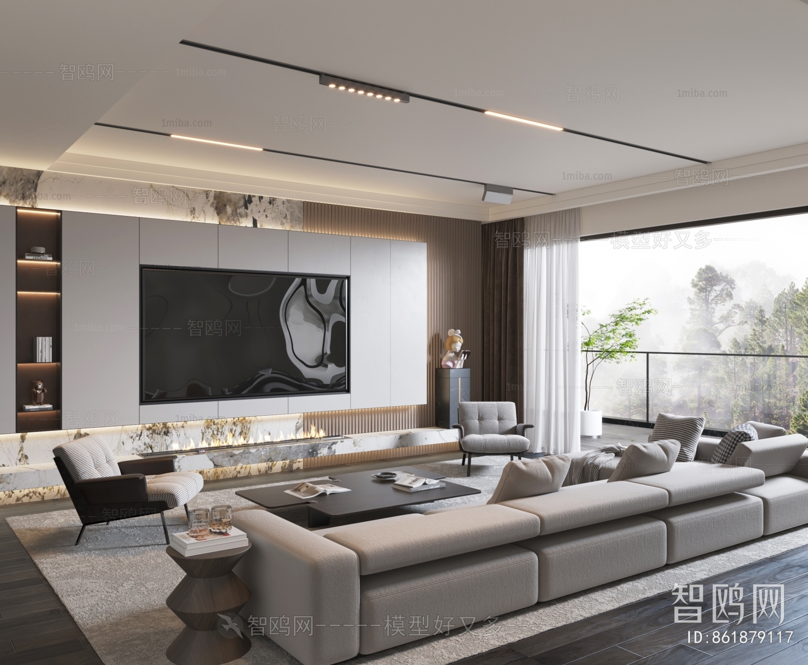 Modern A Living Room