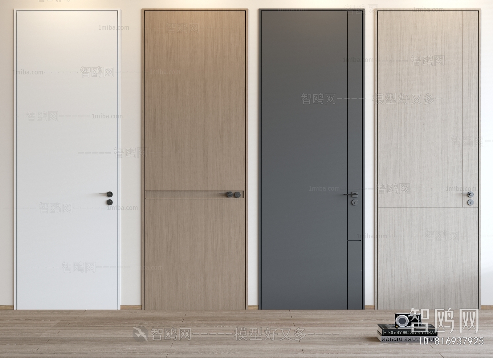 Modern Single Door