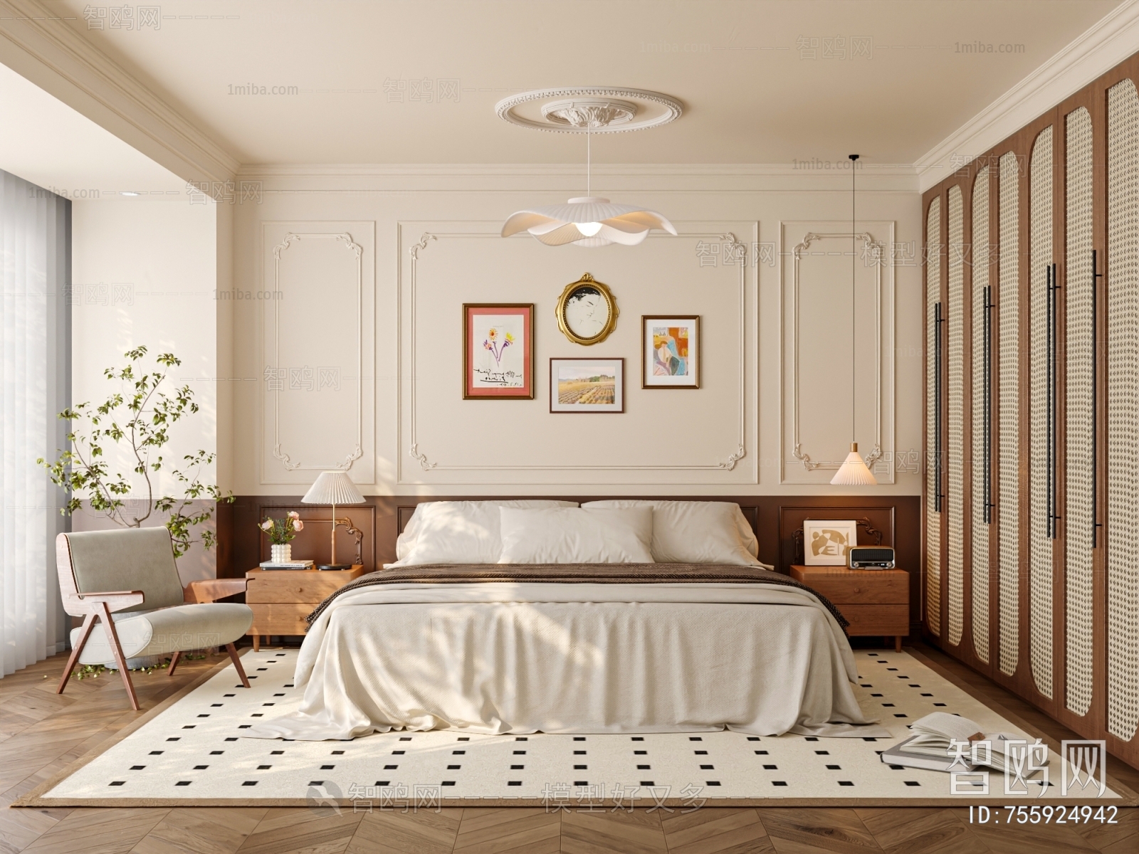 French Style Bedroom