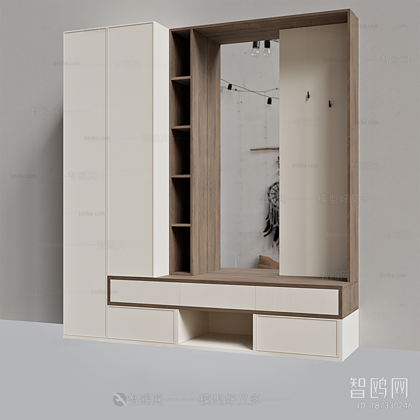 Modern Shoe Cabinet