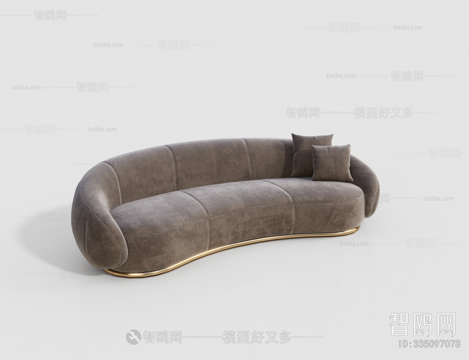 Modern Curved Sofa