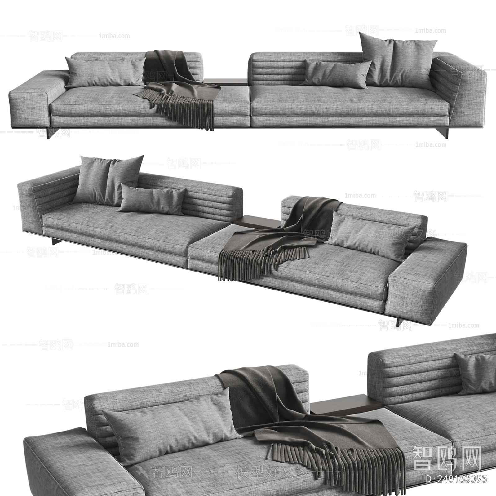 Modern Multi Person Sofa