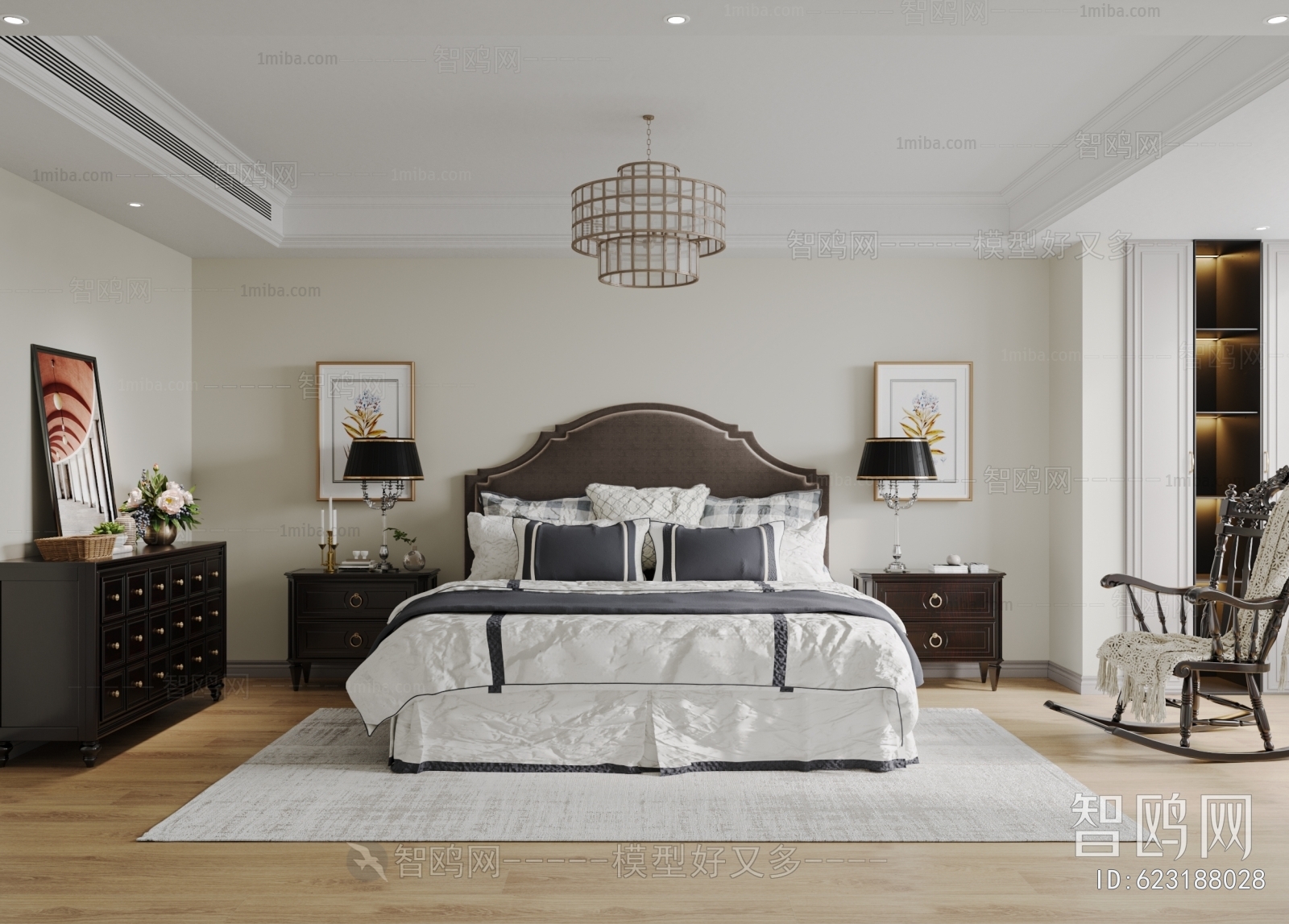 American Style Bedroom