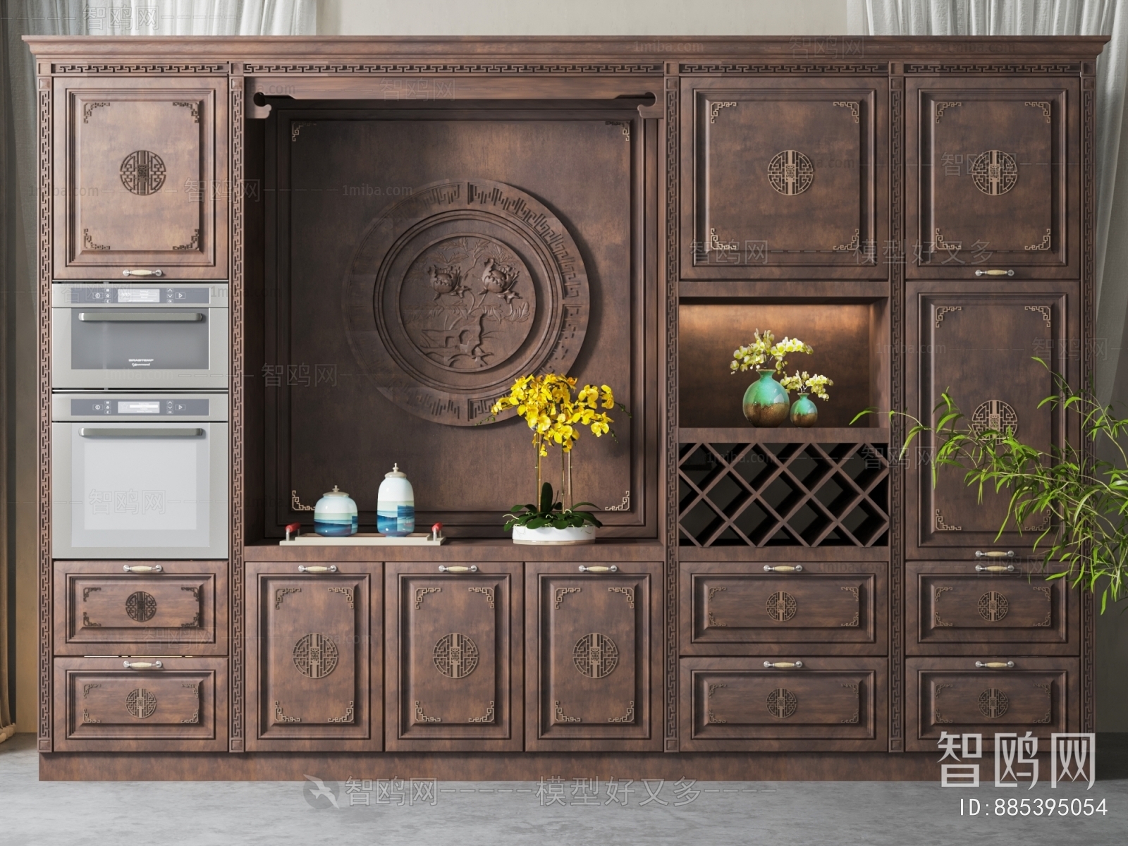 Chinese Style Sideboard