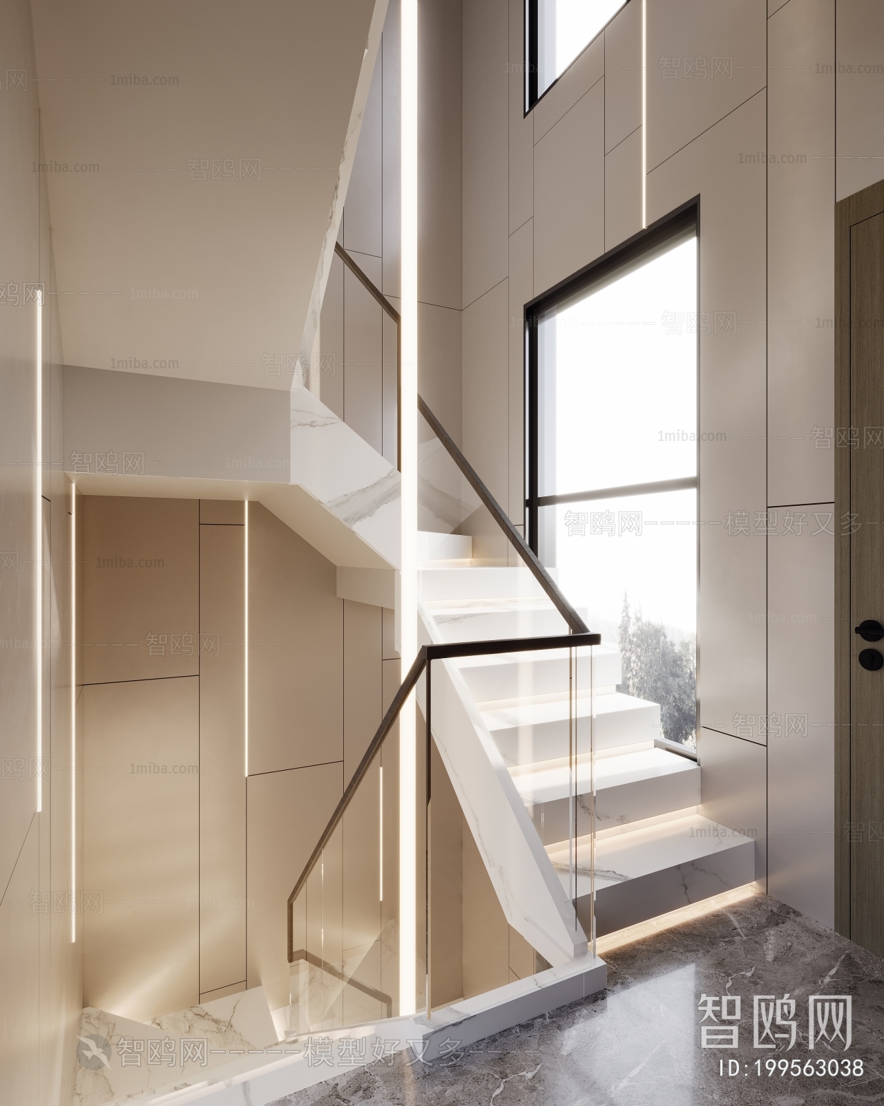 Modern Stairwell