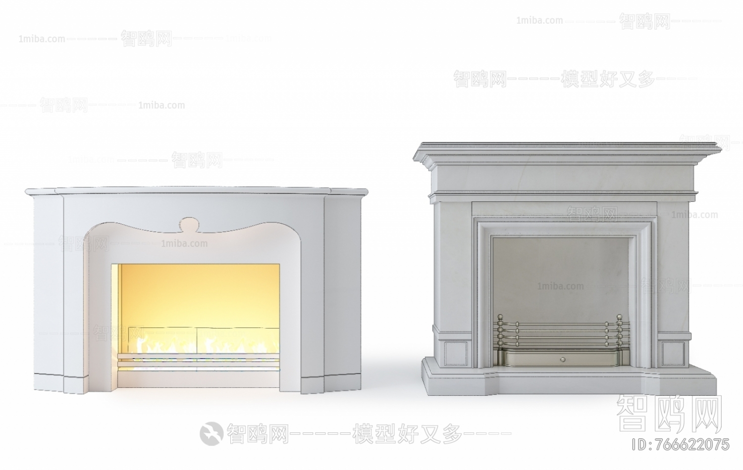 European Style Fireplace