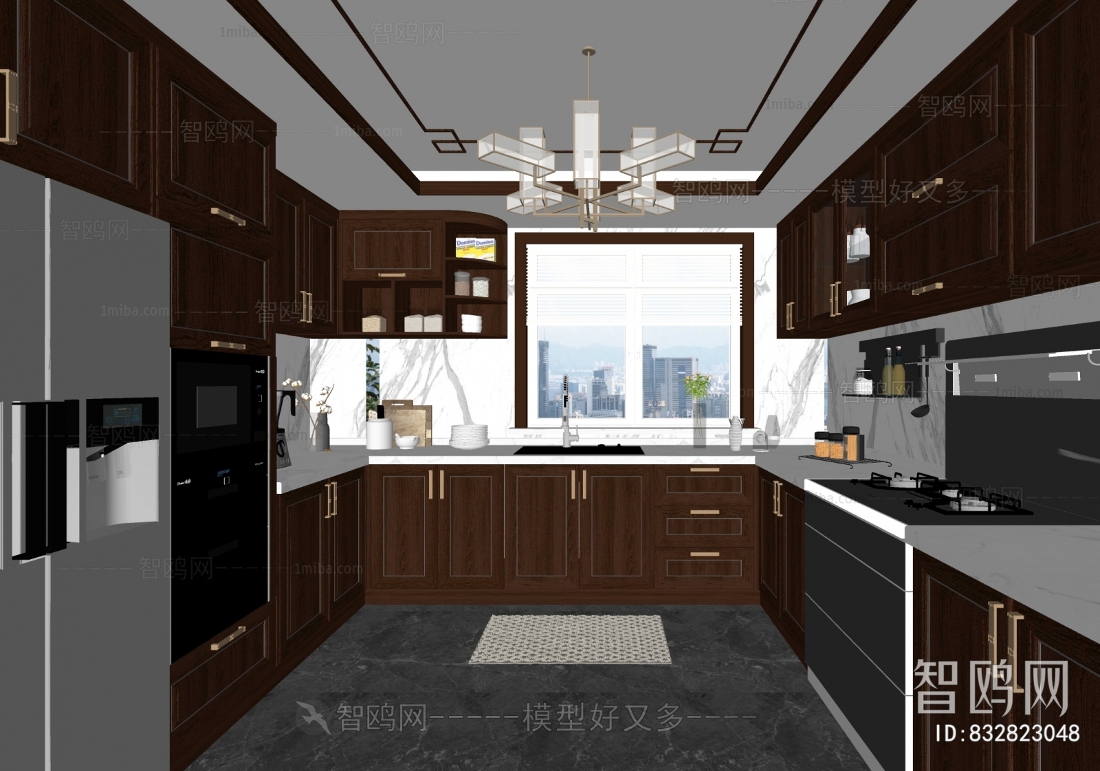 New Chinese Style The Kitchen