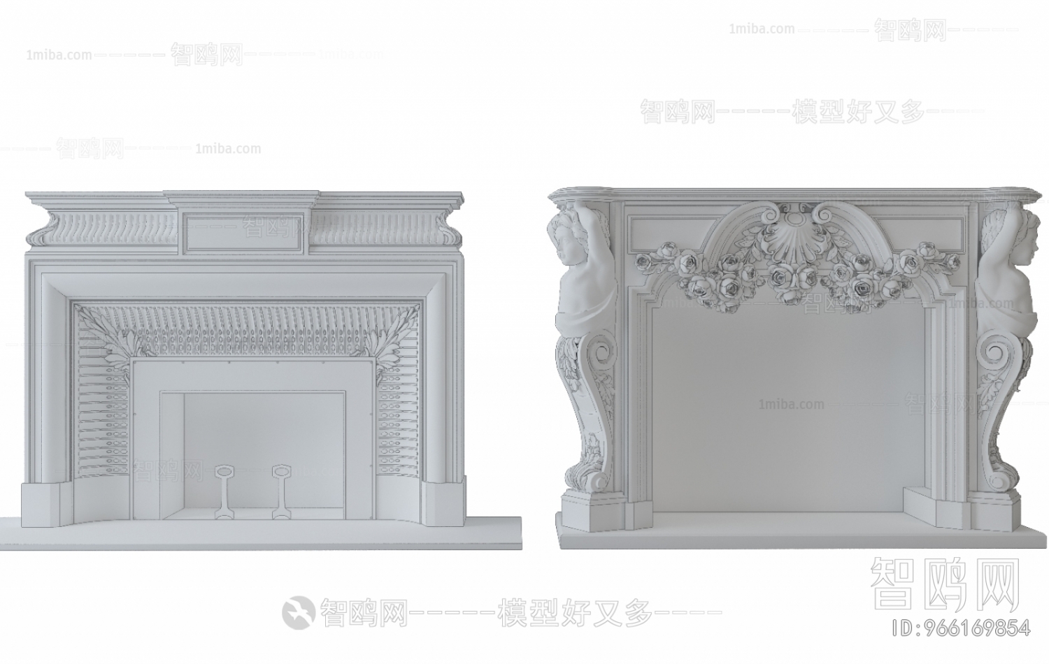 European Style Fireplace