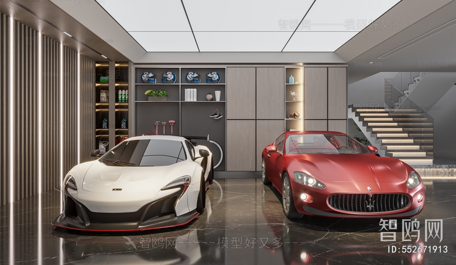 Modern Underground Garage