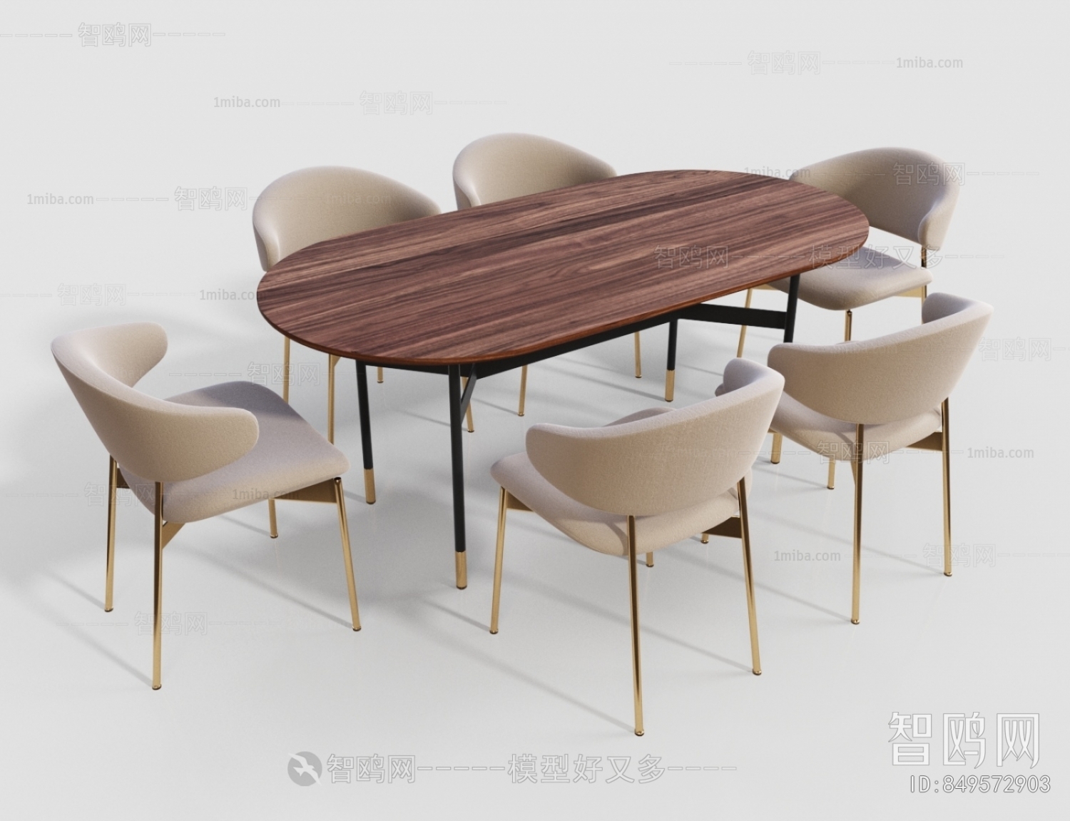 Nordic Style Dining Table And Chairs