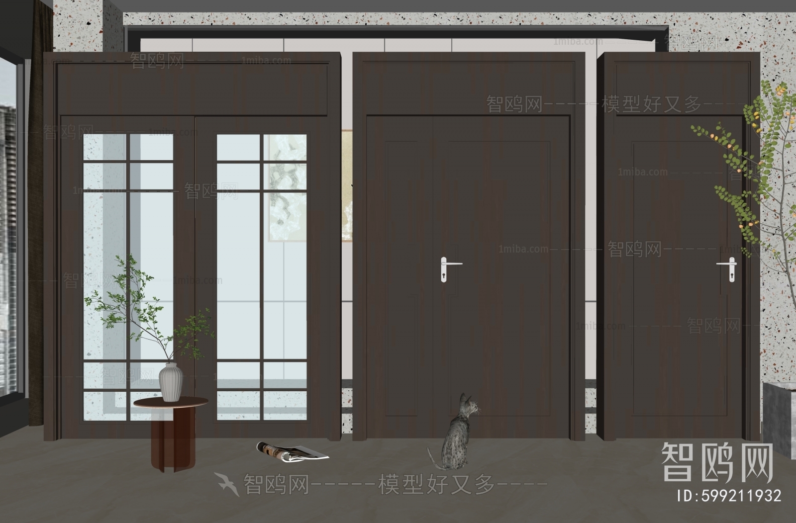 New Chinese Style Door