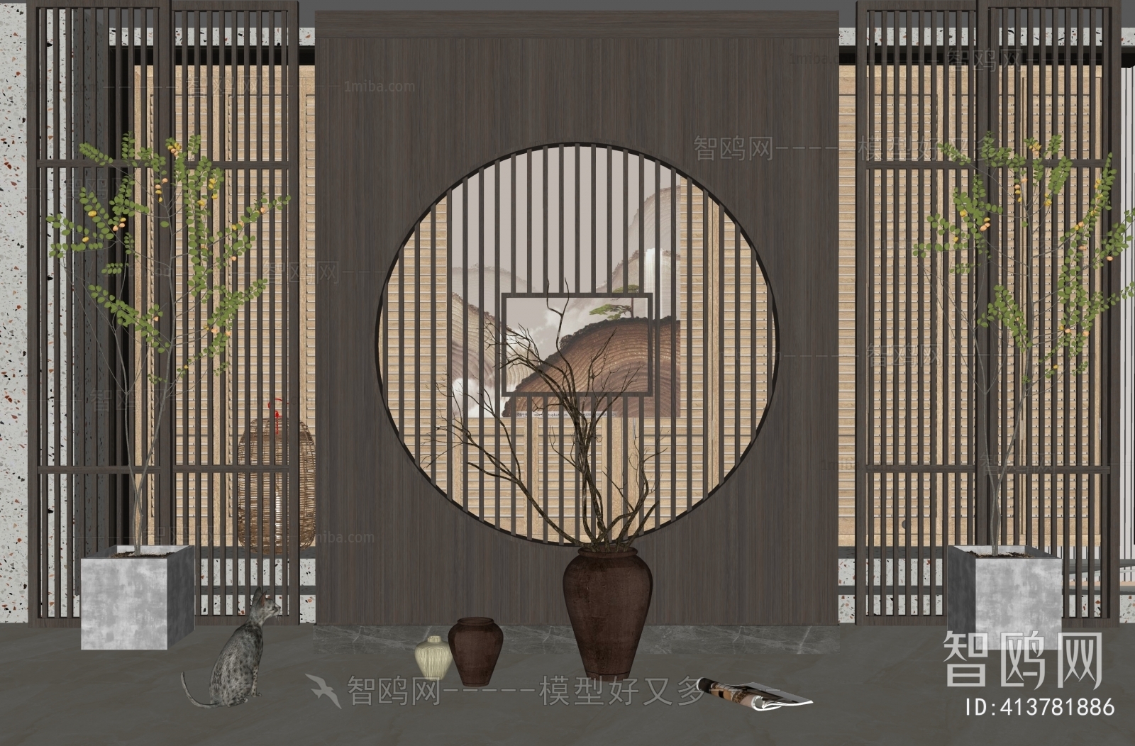 New Chinese Style Partition