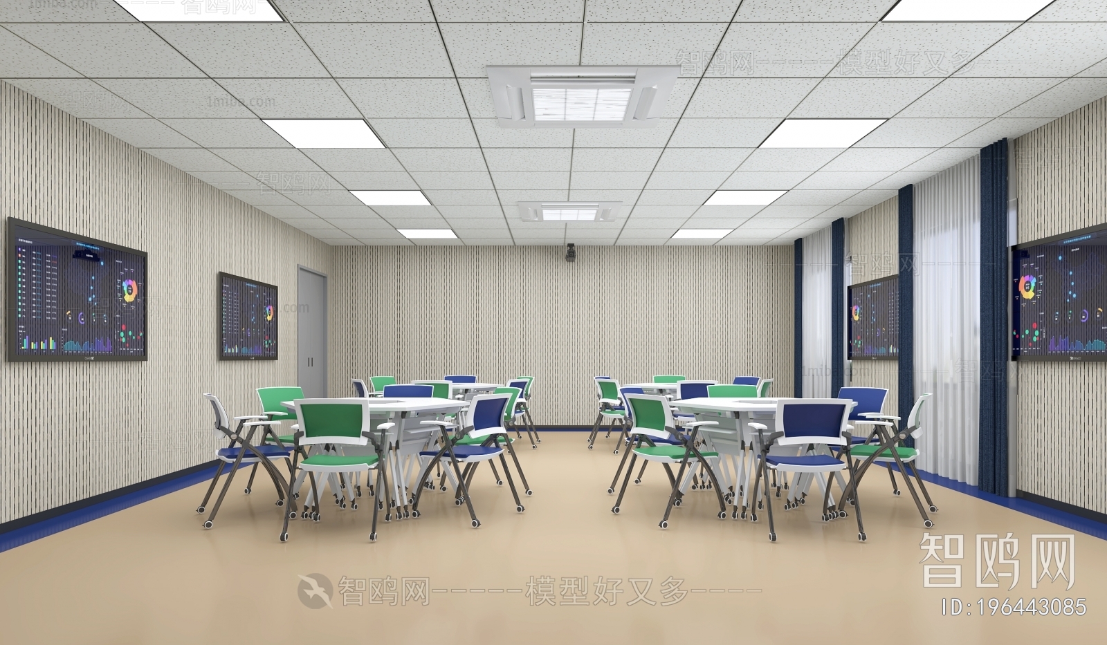 Modern School Classrooms