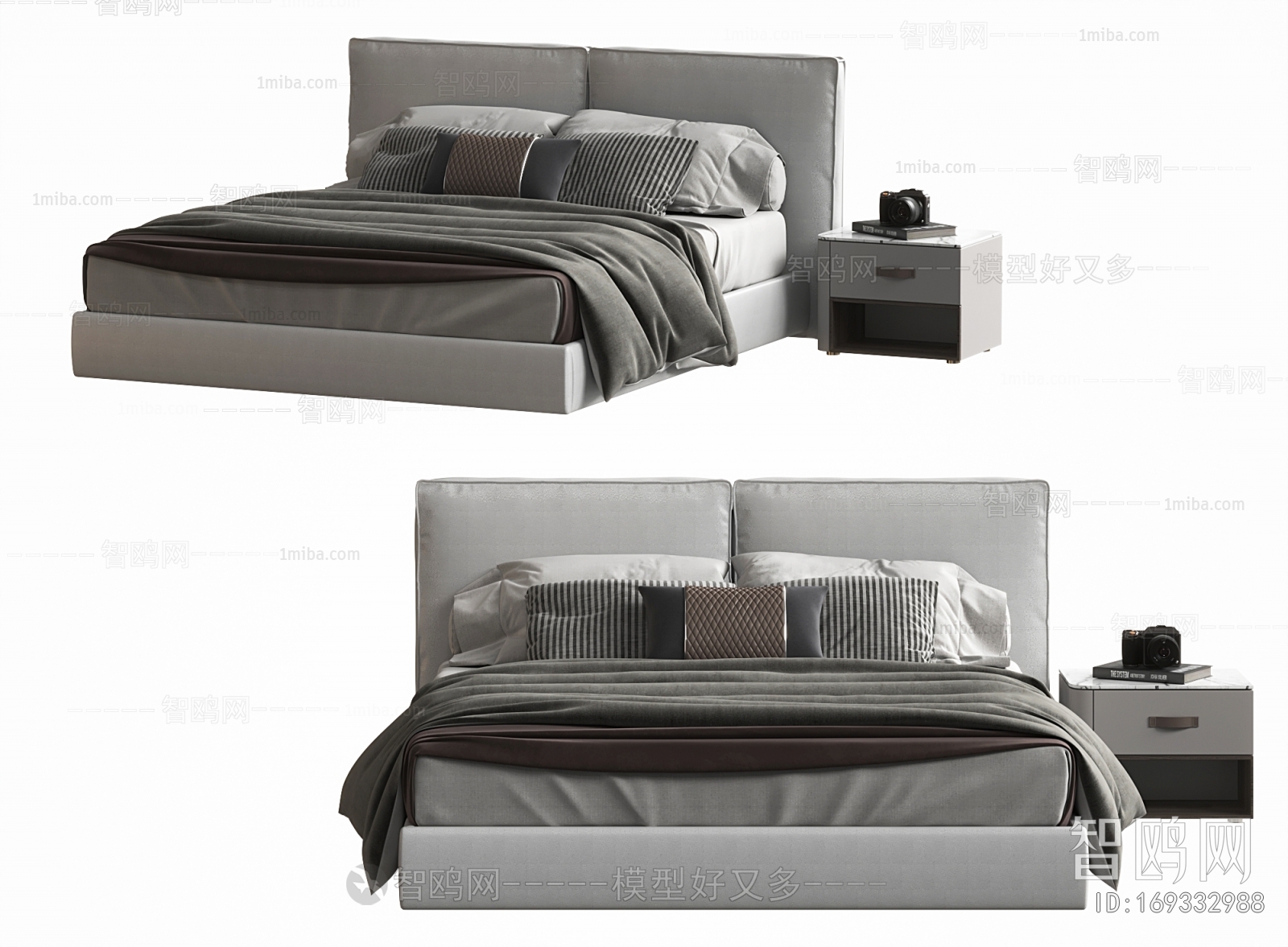 Modern Double Bed