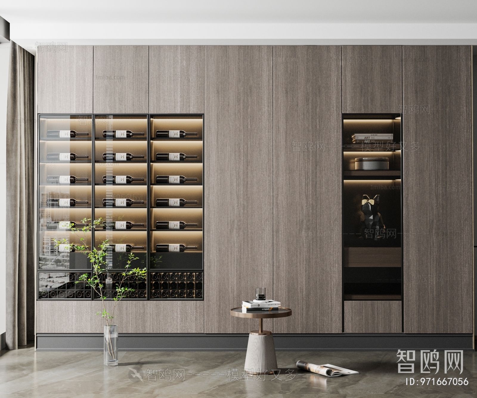 Modern Wine Cabinet