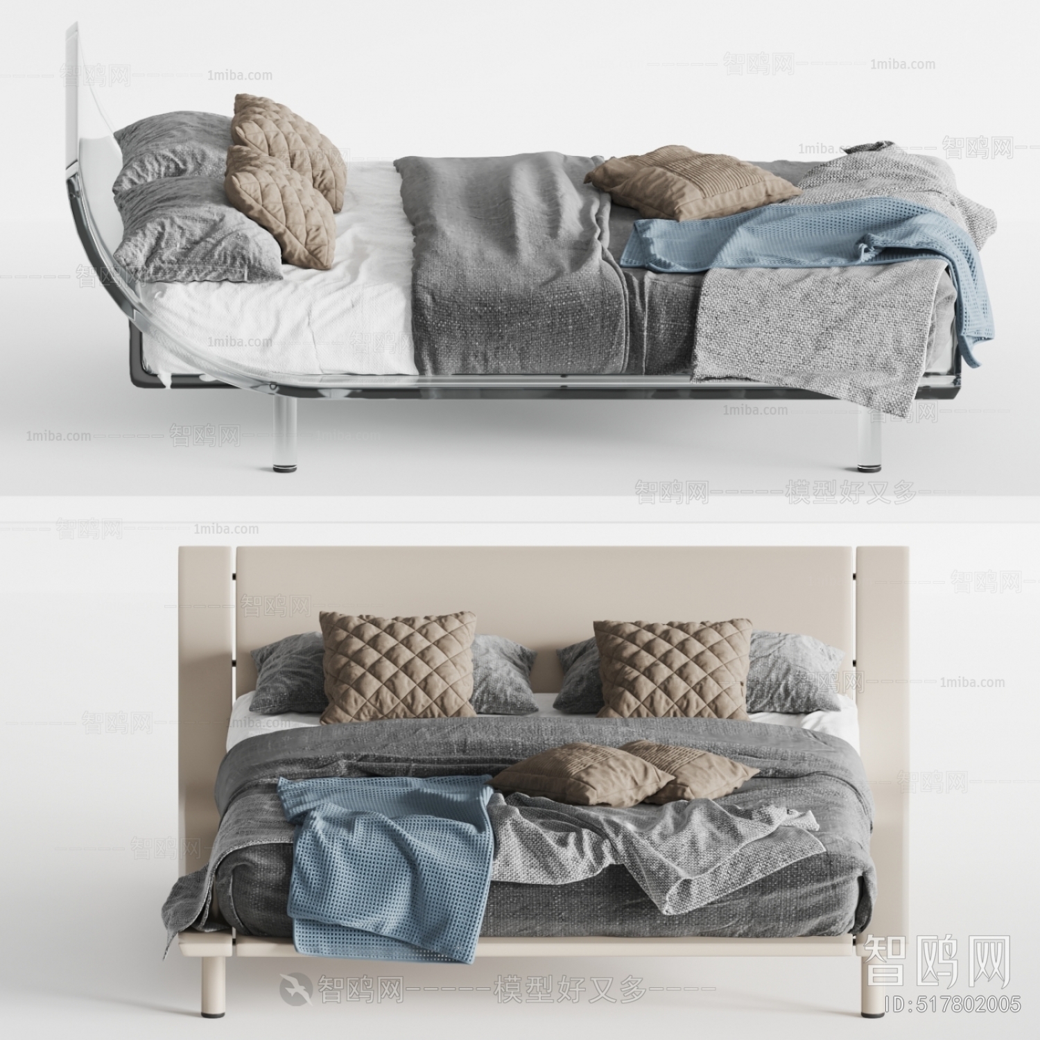 Modern Double Bed