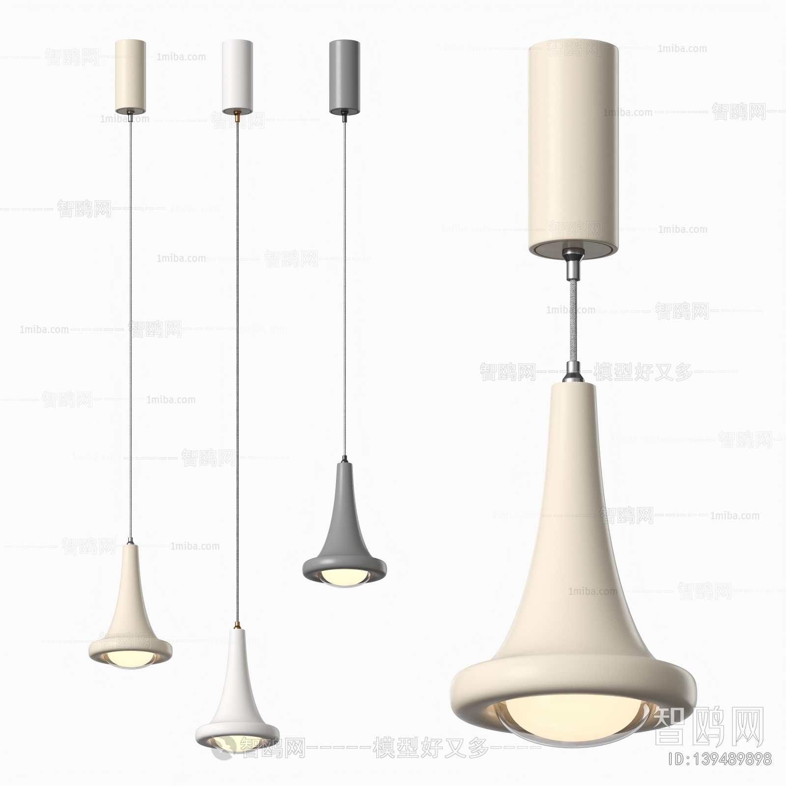 Modern Wabi-sabi Style Droplight