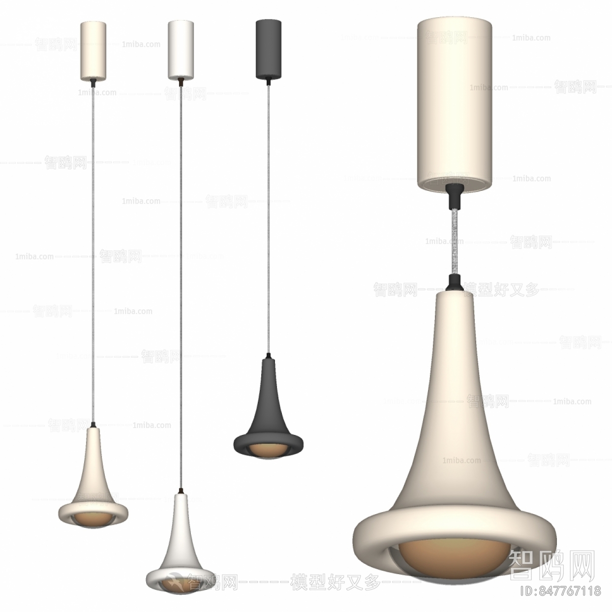 Modern Wabi-sabi Style Droplight