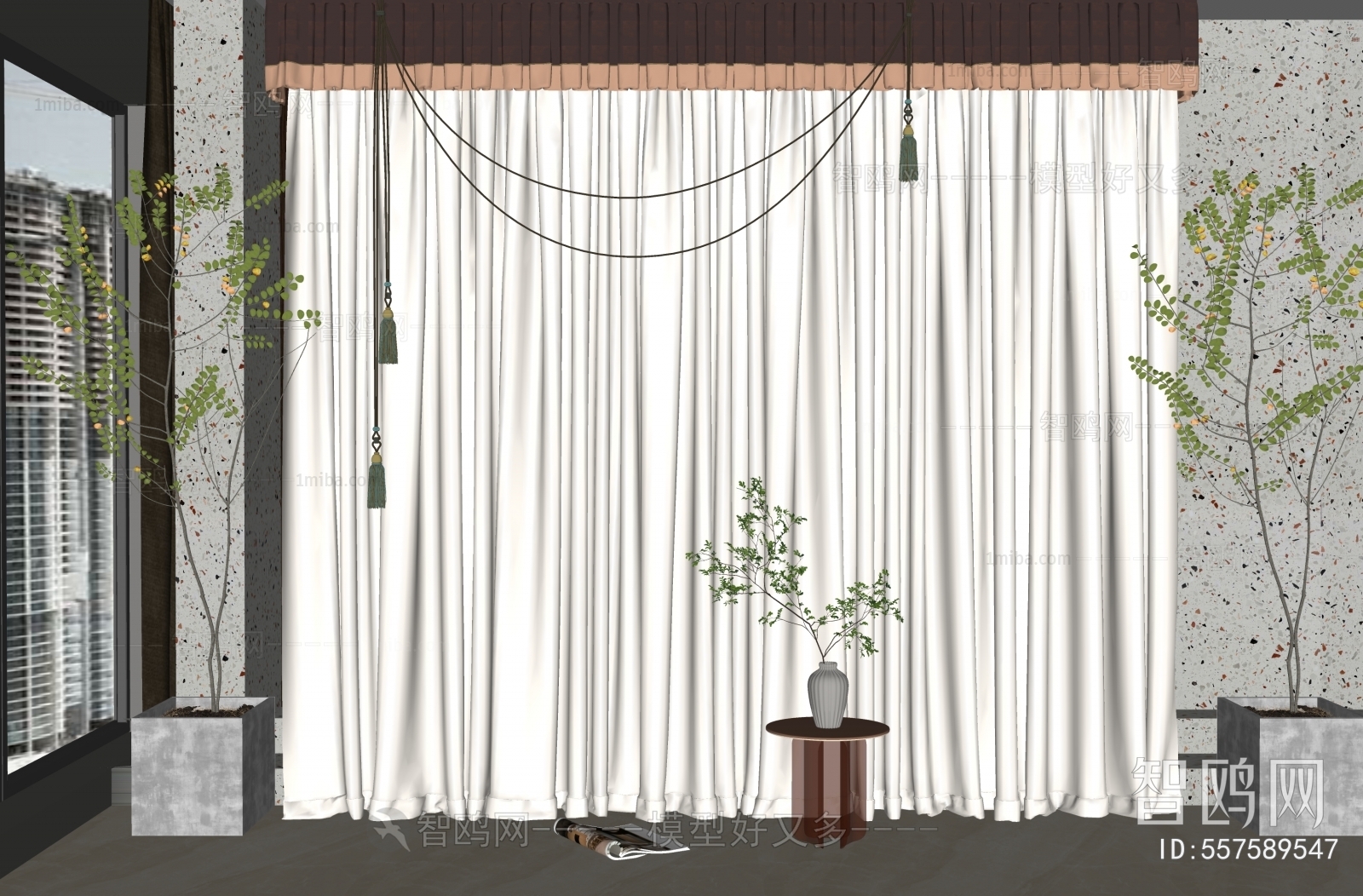 New Chinese Style The Curtain