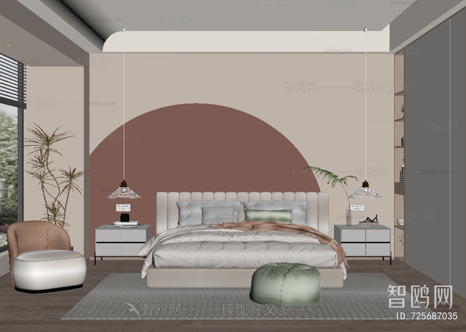 Nordic Style Bedroom