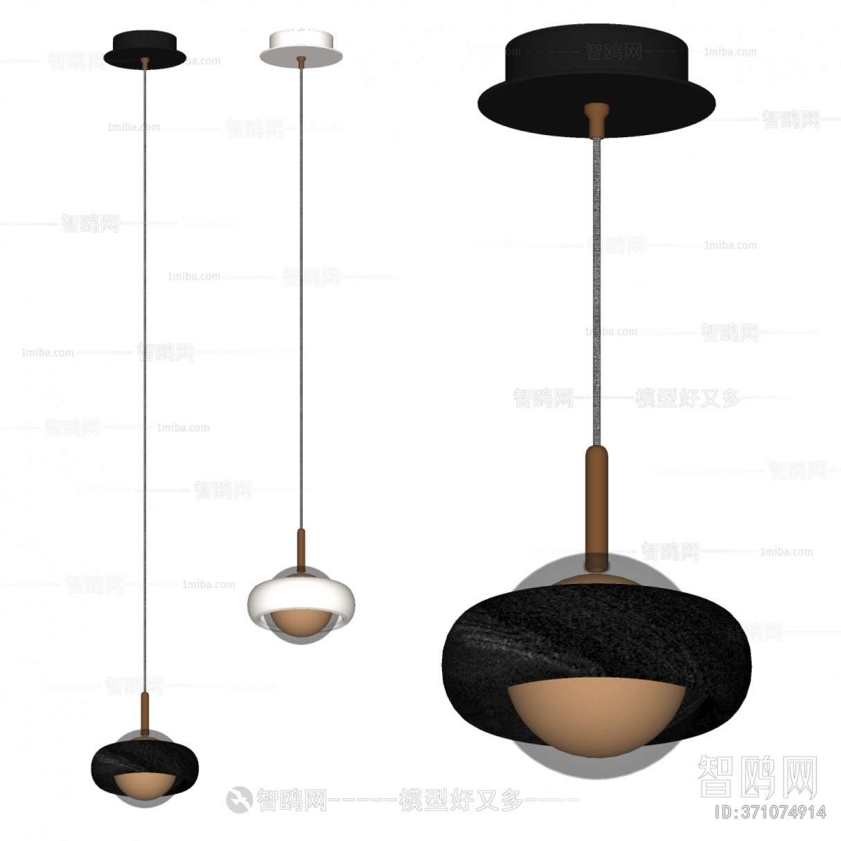 Modern Wabi-sabi Style Droplight