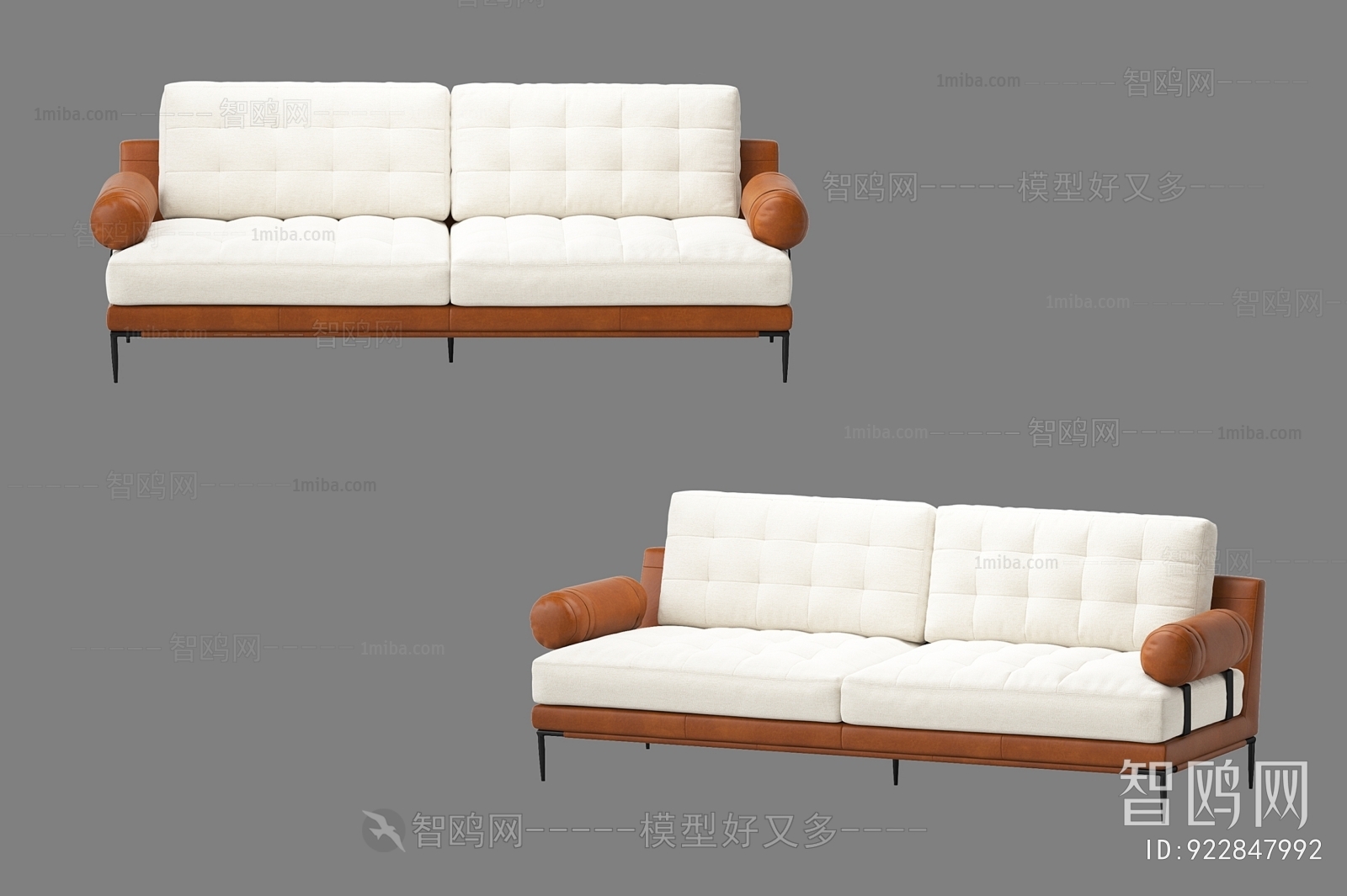 Nordic Style A Sofa For Two