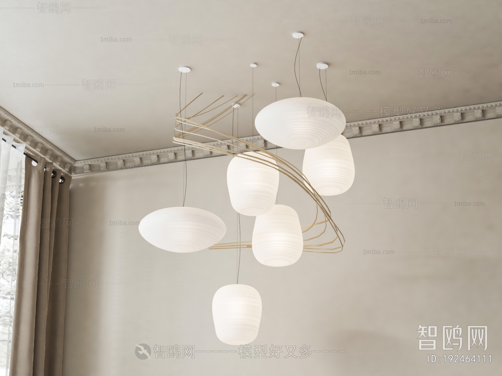 Modern Wabi-sabi Style Droplight