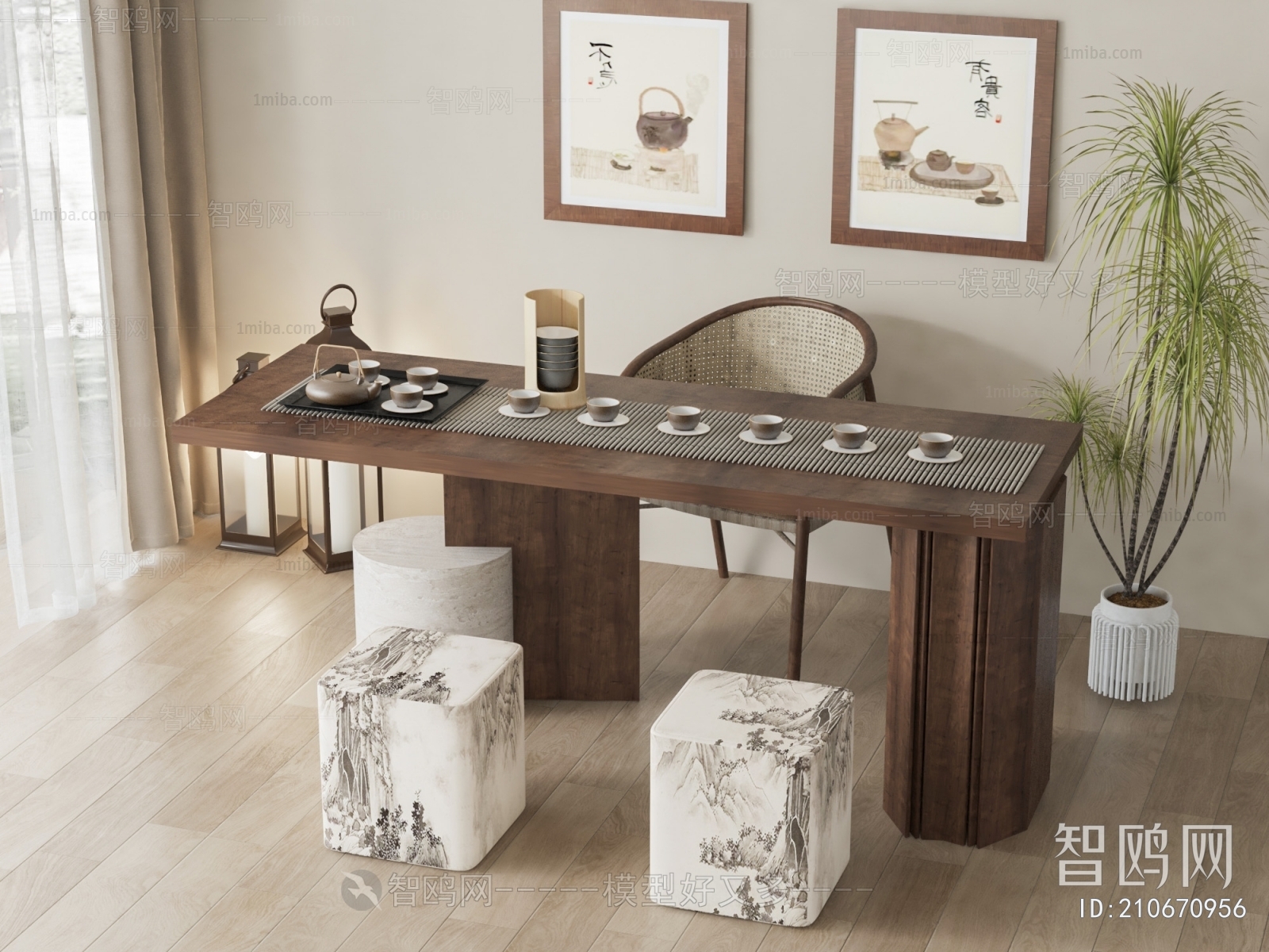 New Chinese Style Tea Tables And Chairs