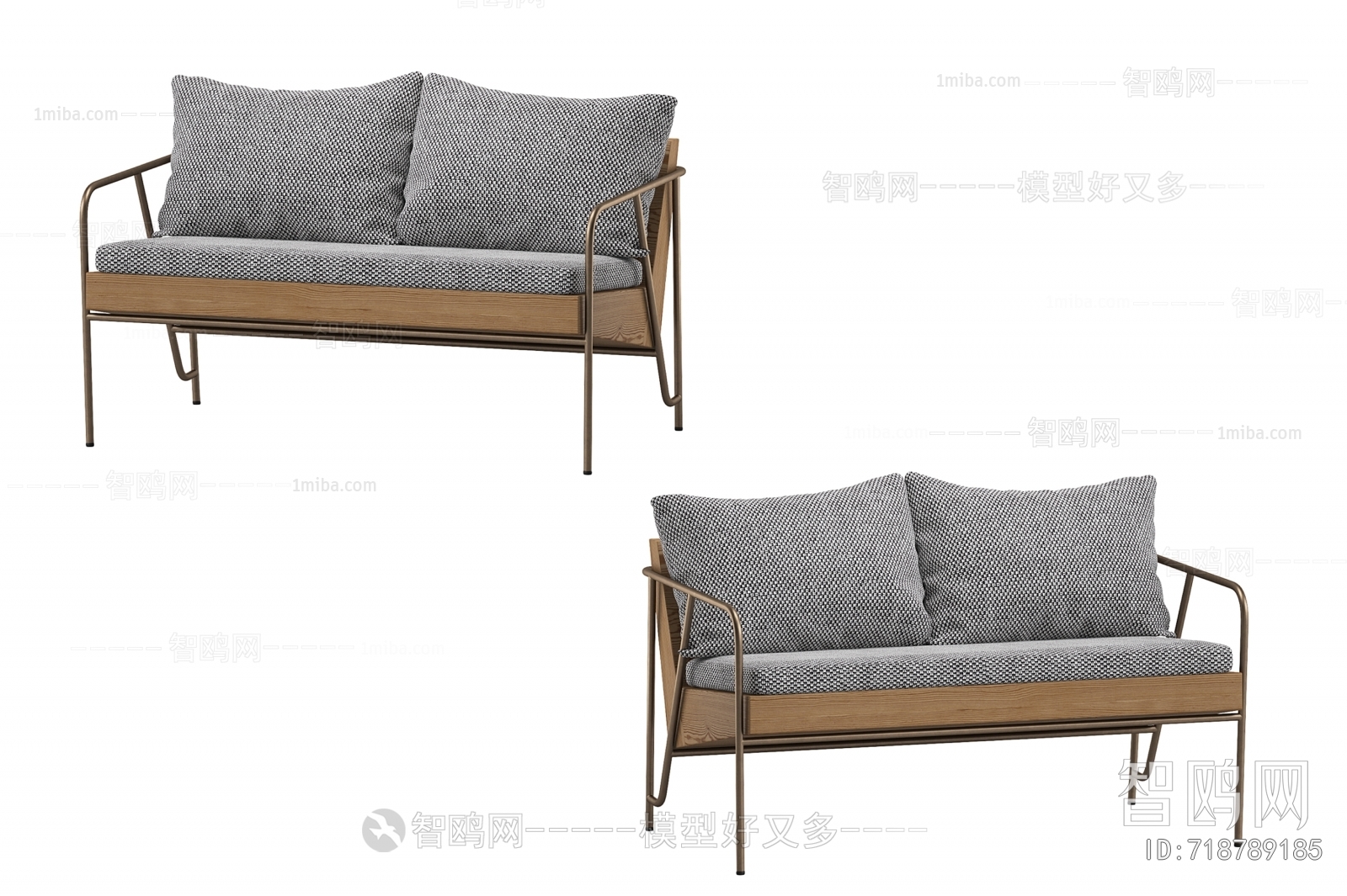 Nordic Style A Sofa For Two