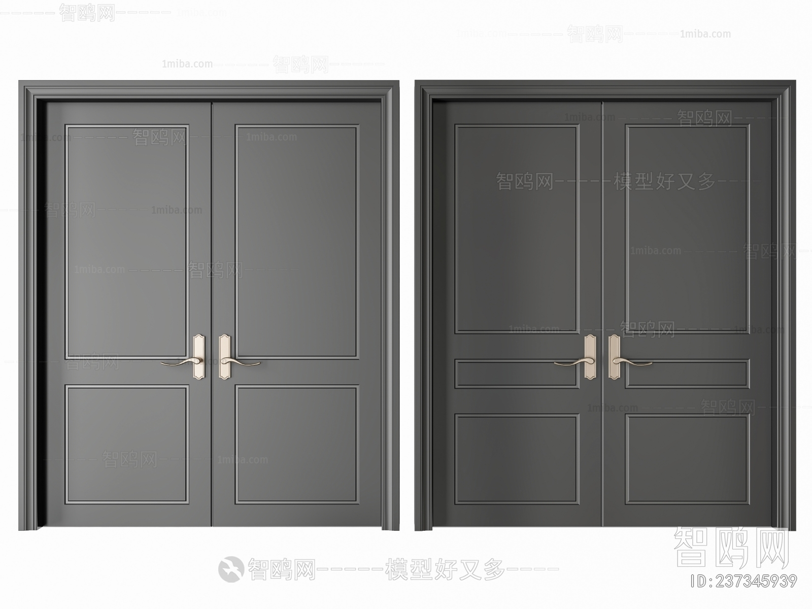 Modern Double Door