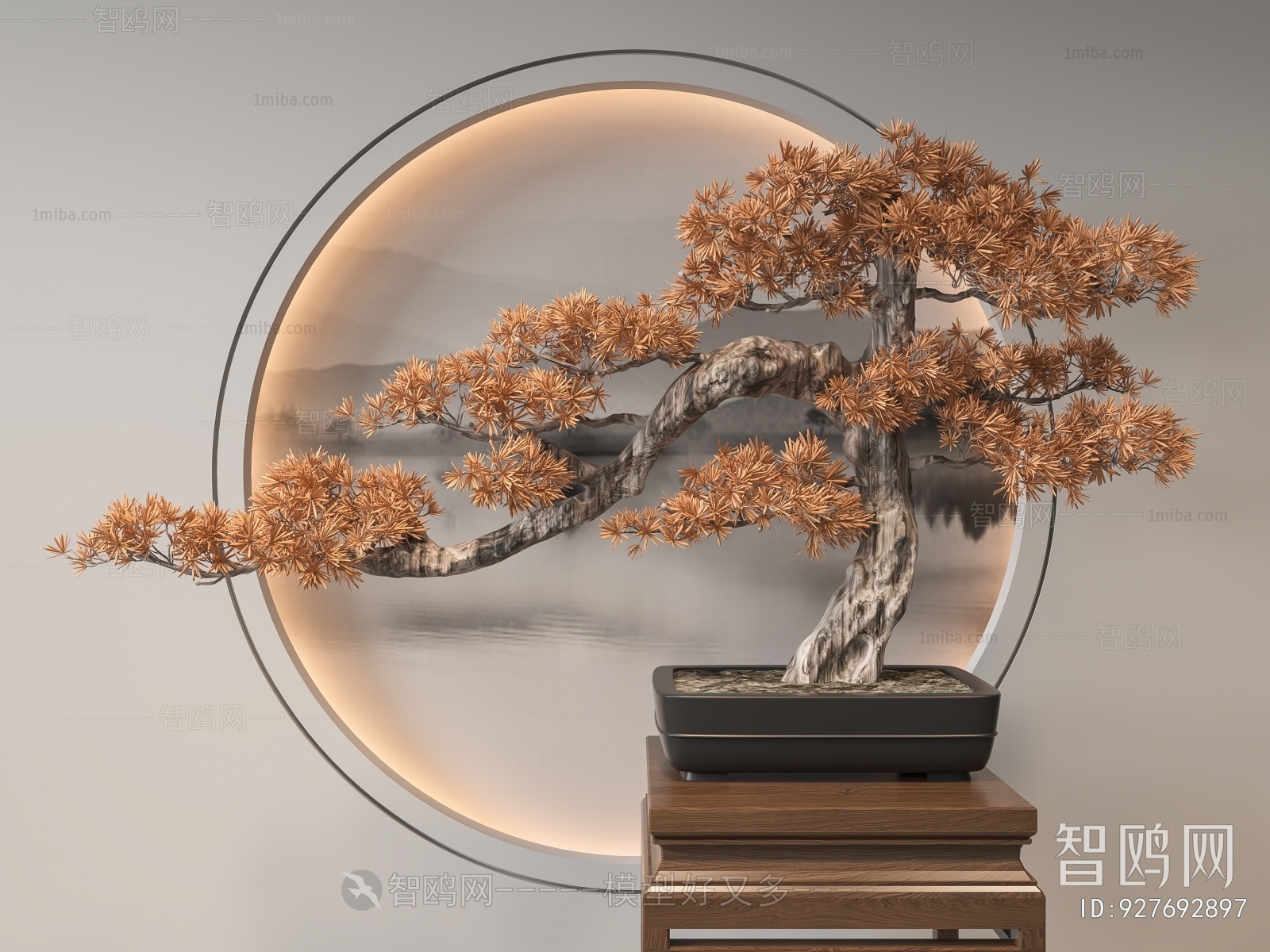 New Chinese Style Bonsai