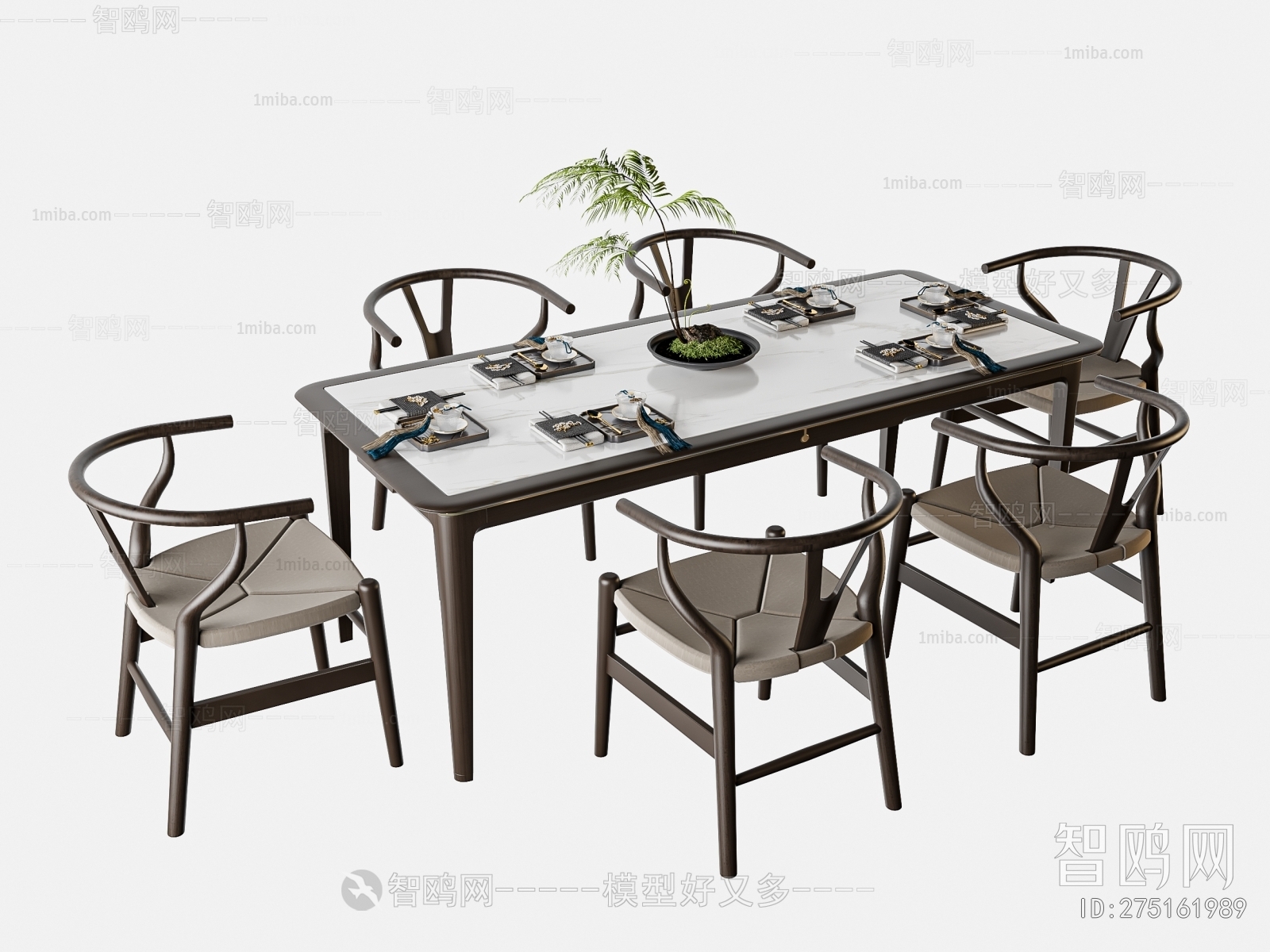 New Chinese Style Dining Table And Chairs