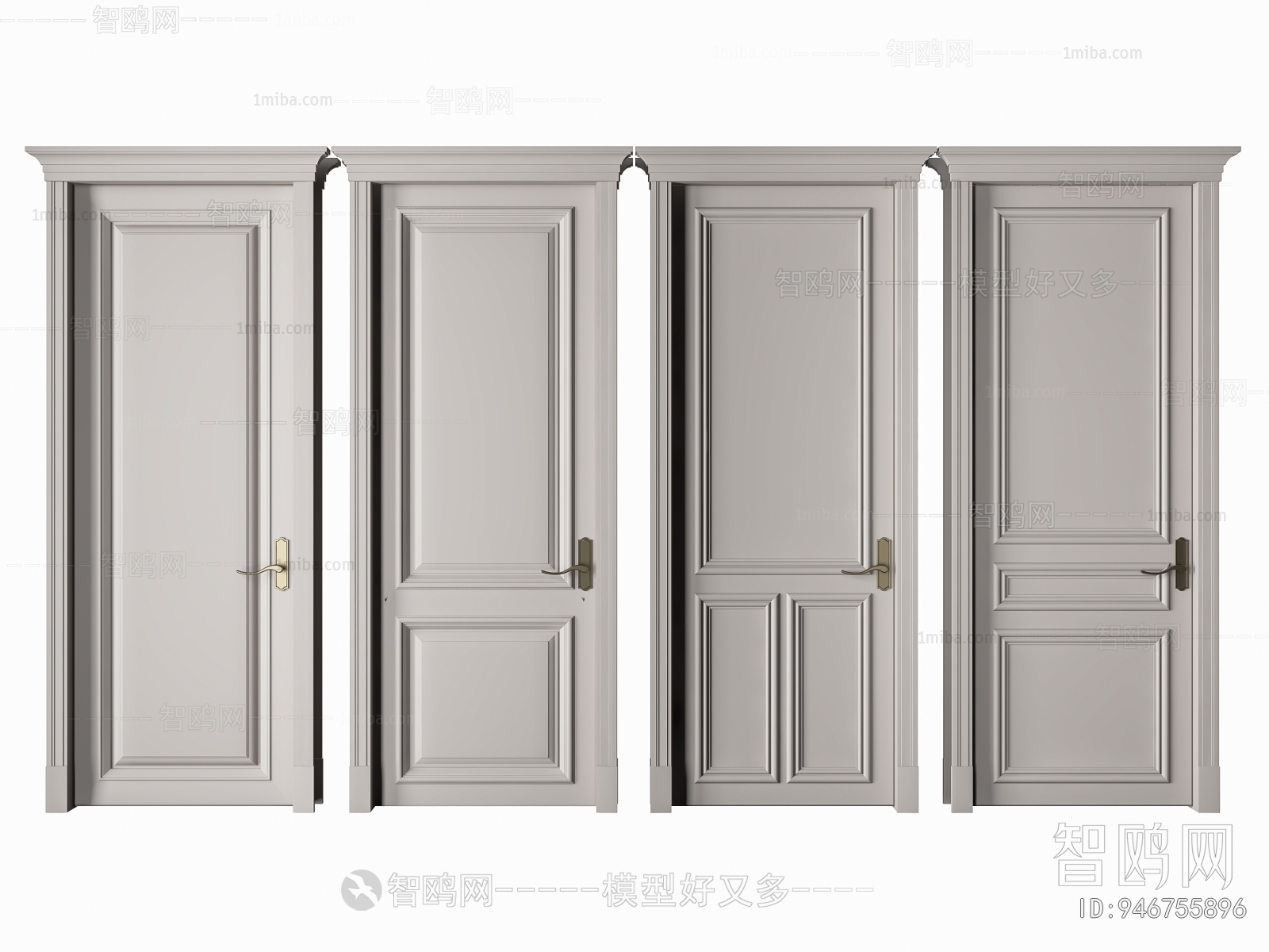 American Style Single Door