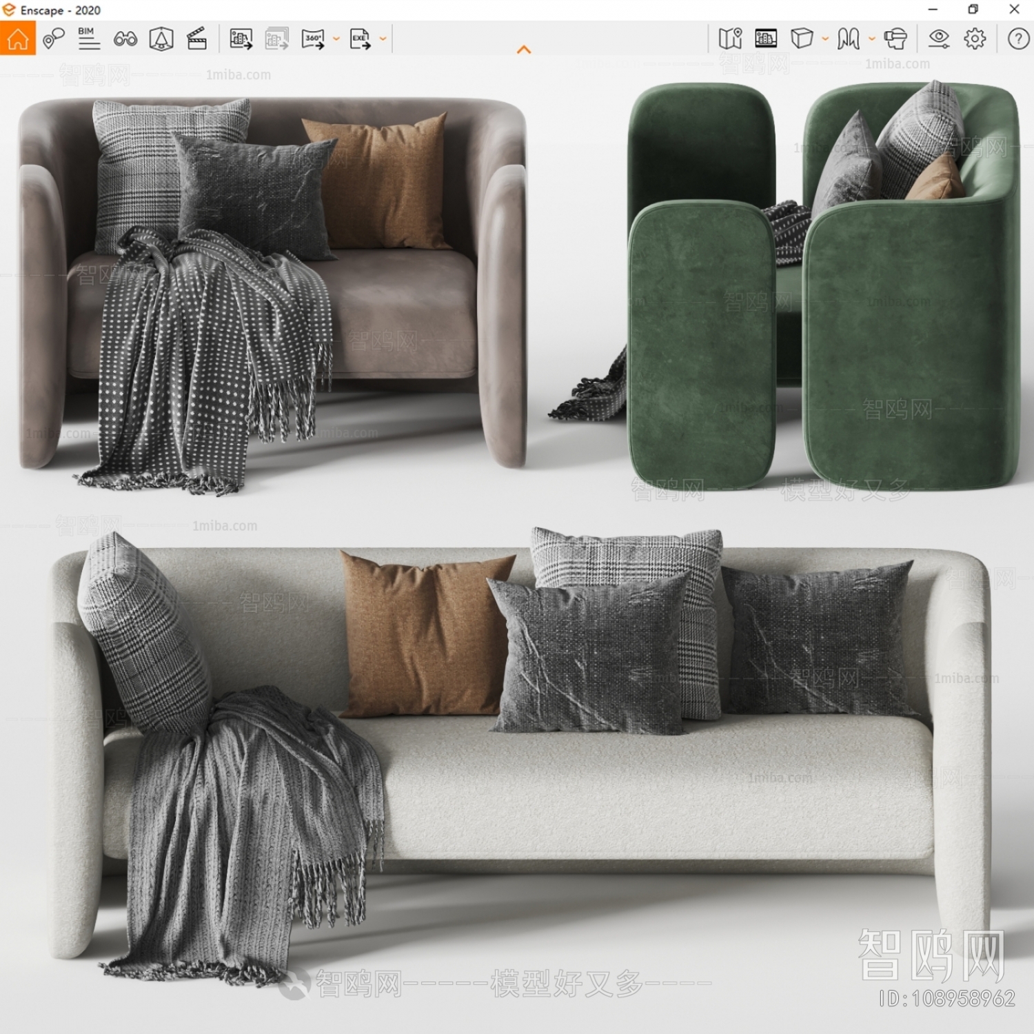 Modern Sofa Combination