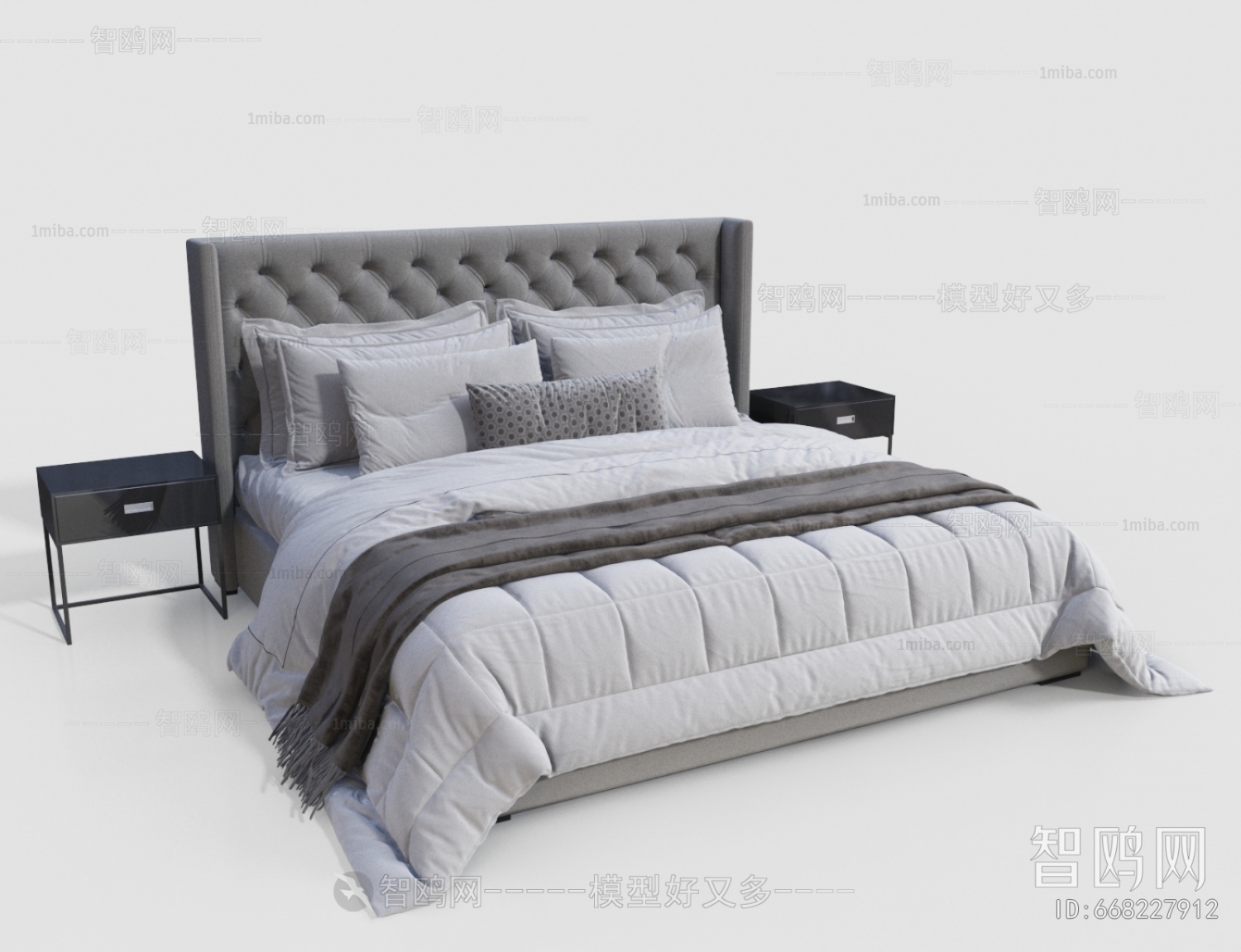 Modern Double Bed