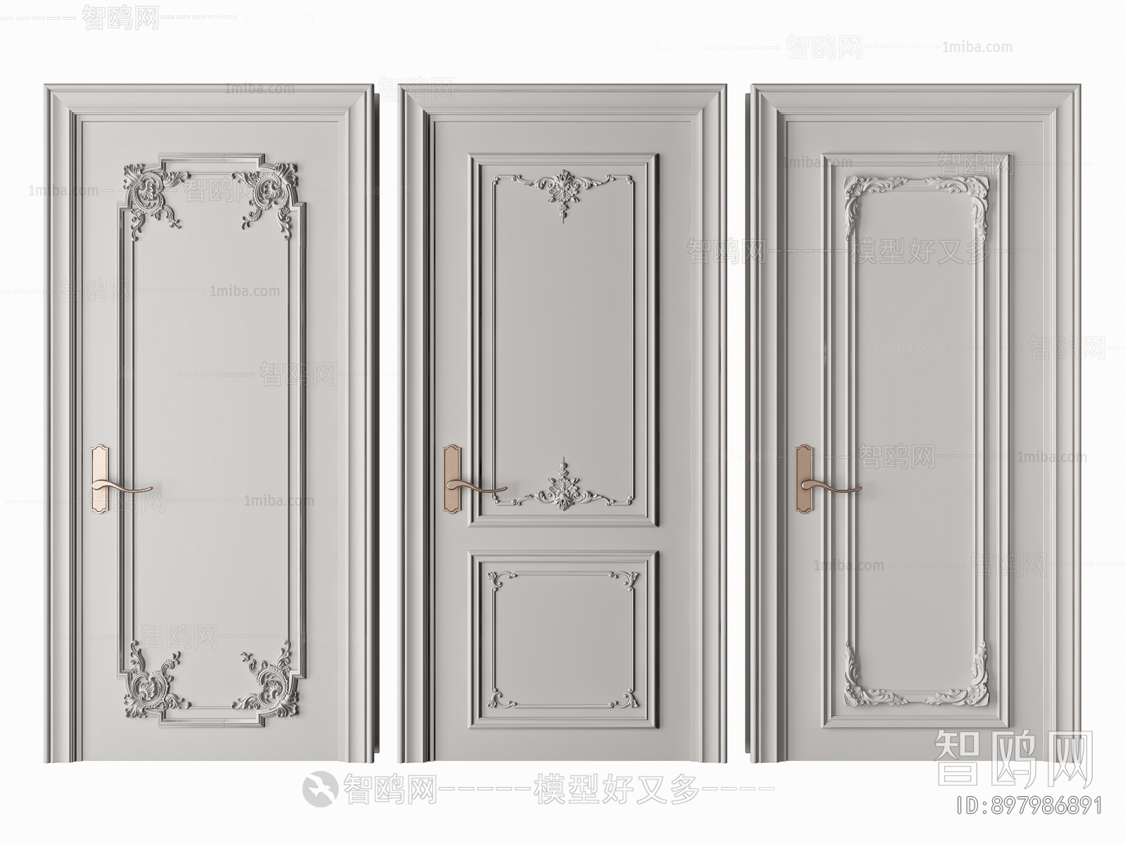 French Style Single Door