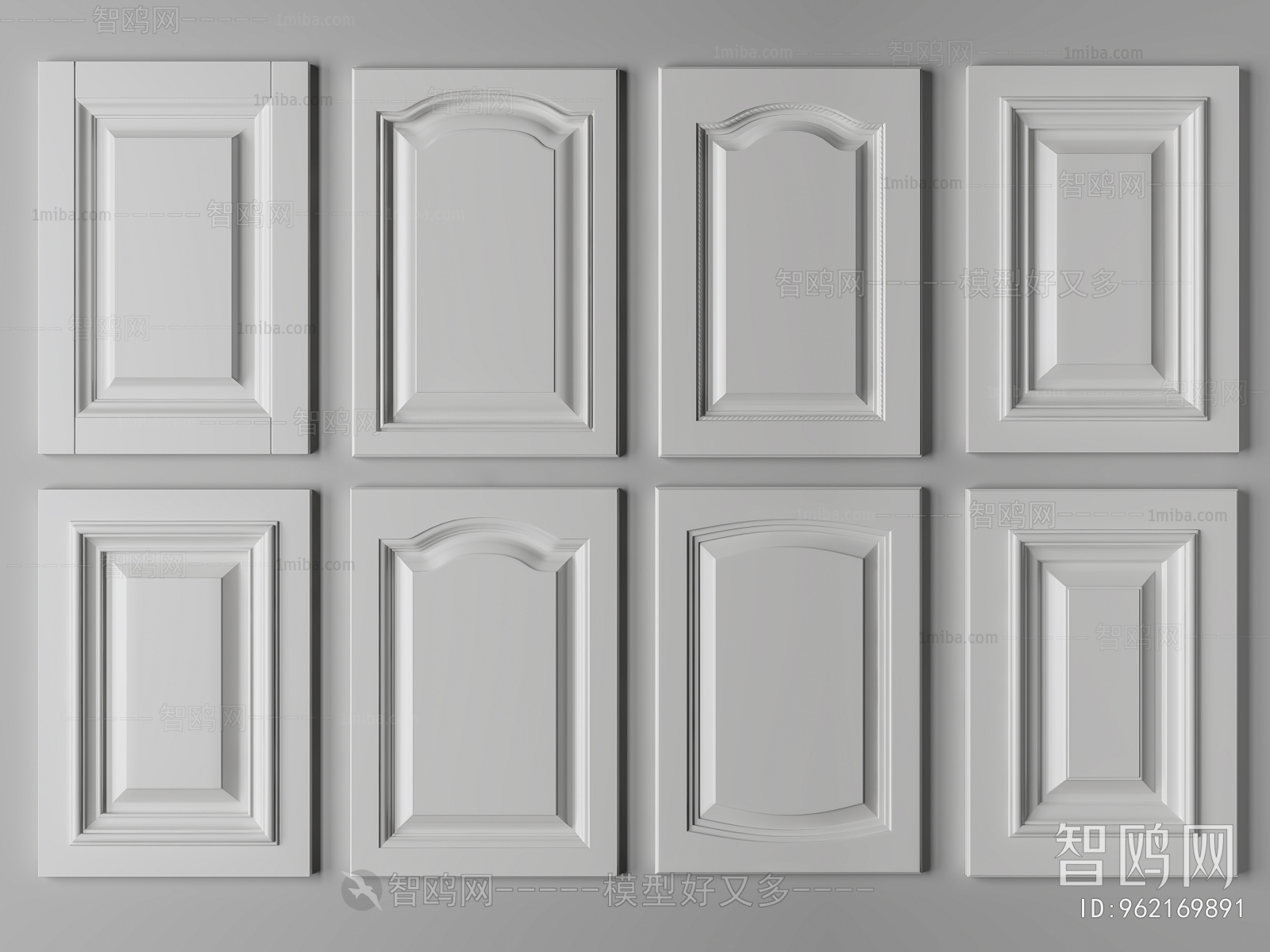 Simple European Style Door Panel