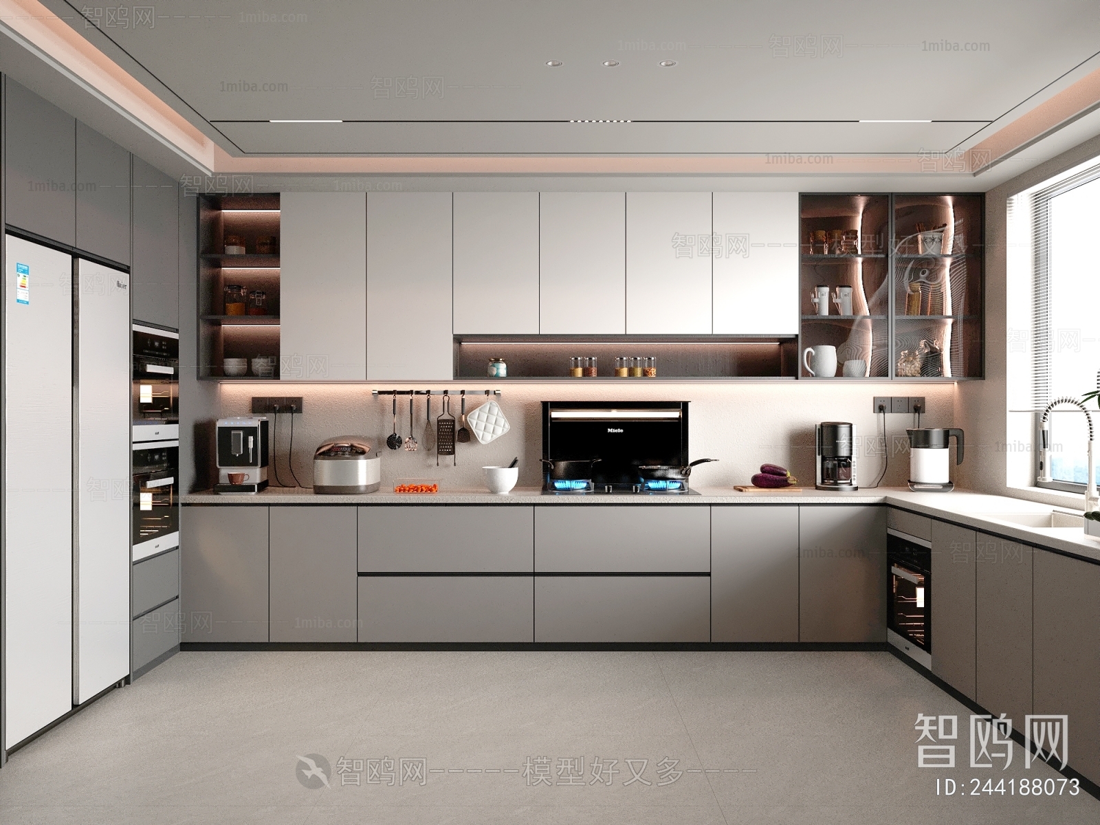 Modern The Kitchen