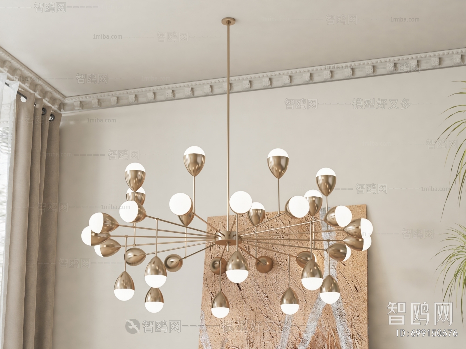 Simple European Style Droplight