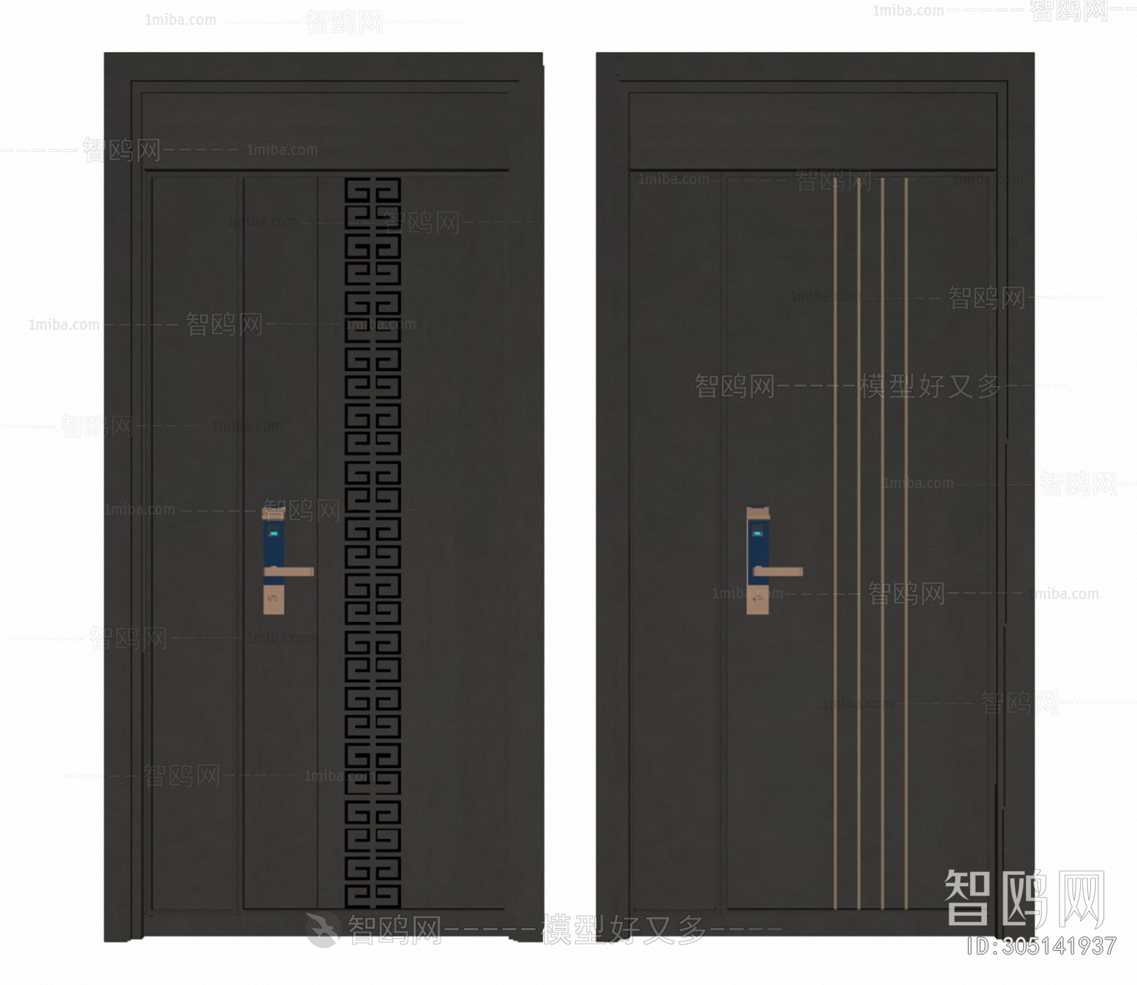 New Chinese Style Door