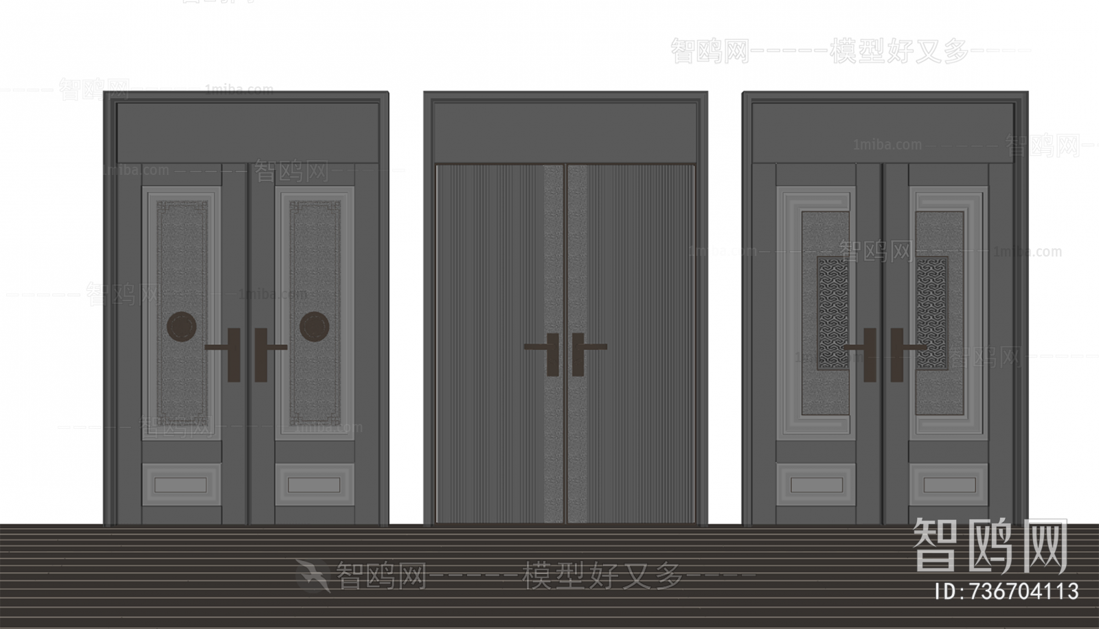 Modern New Chinese Style Gate