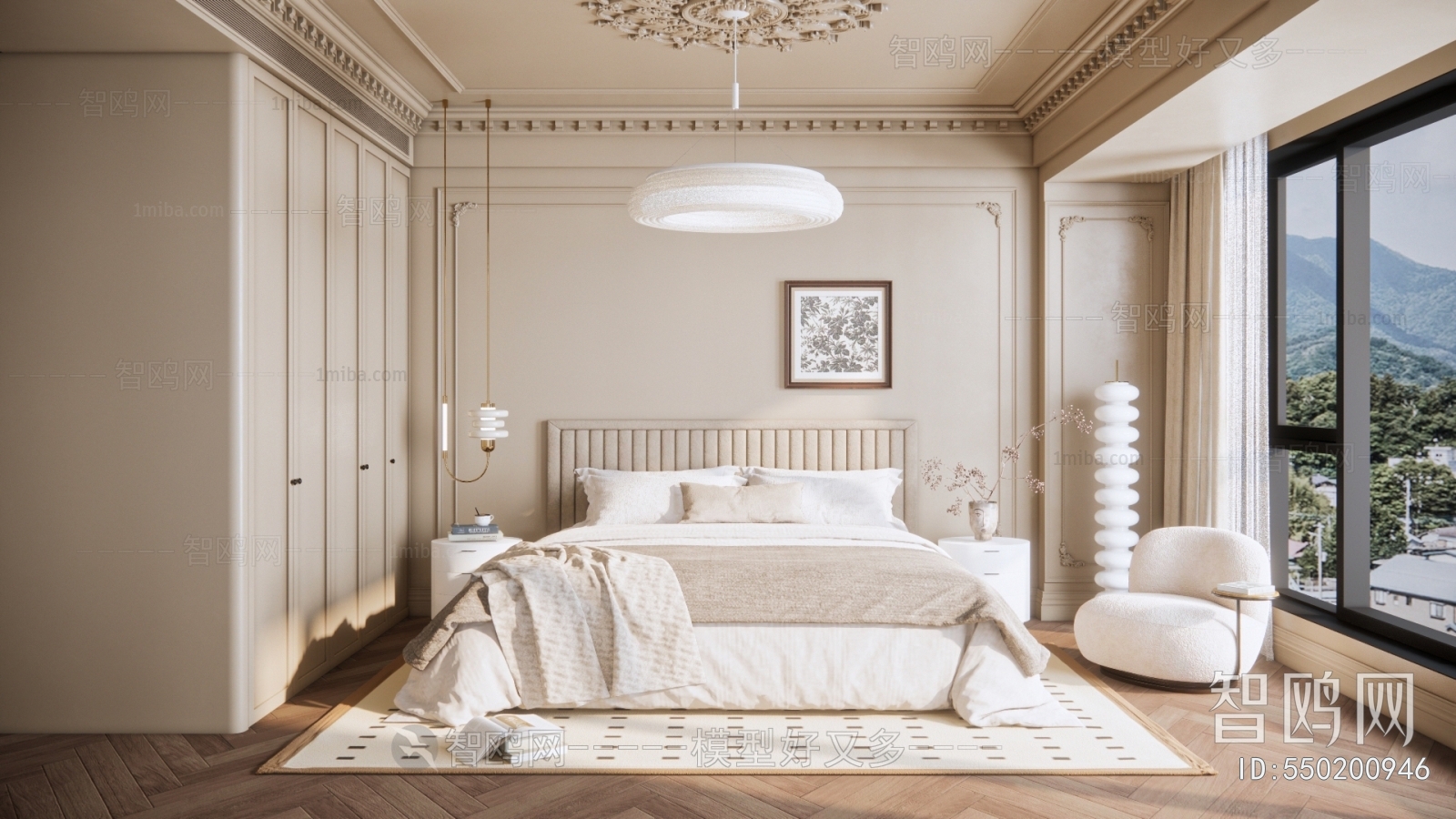 French Style Bedroom