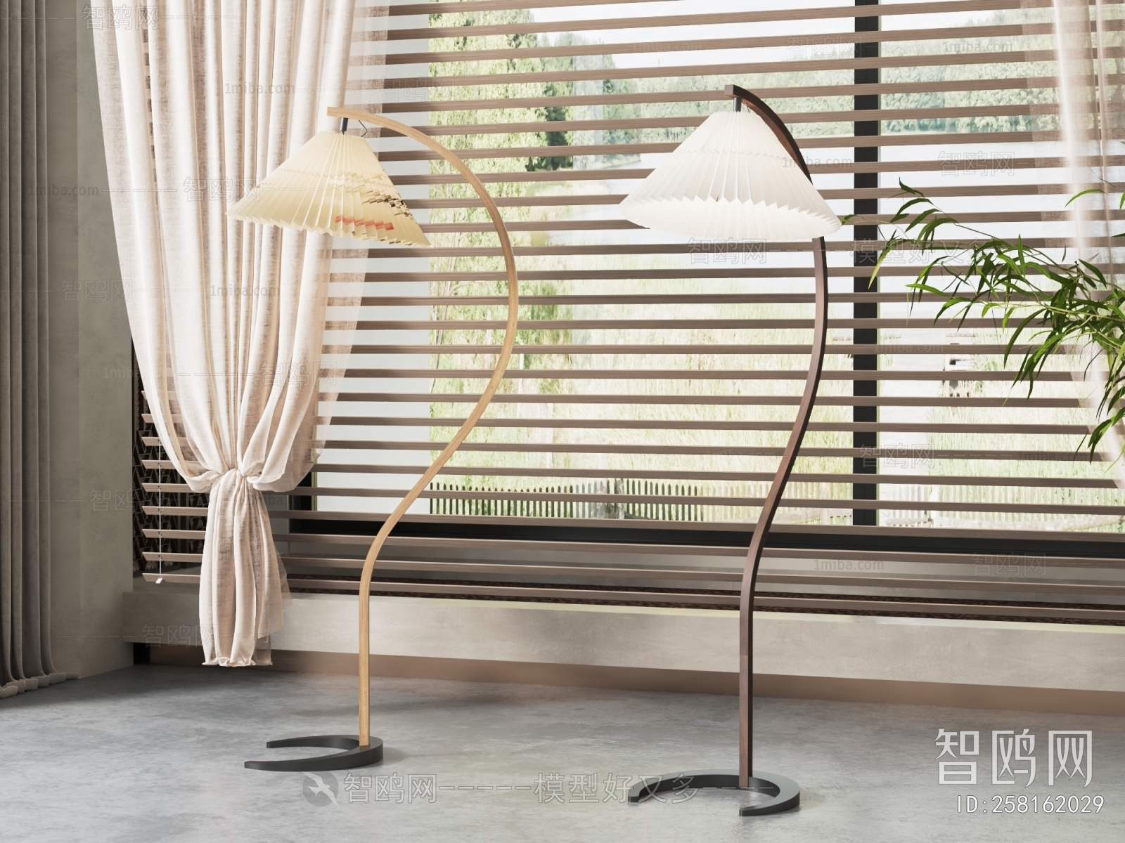 Simple European Style Floor Lamp