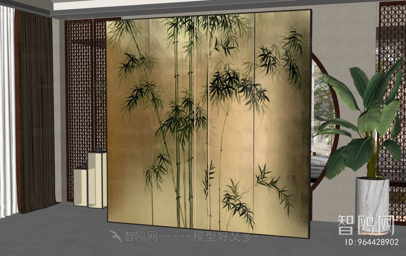 New Chinese Style Partition