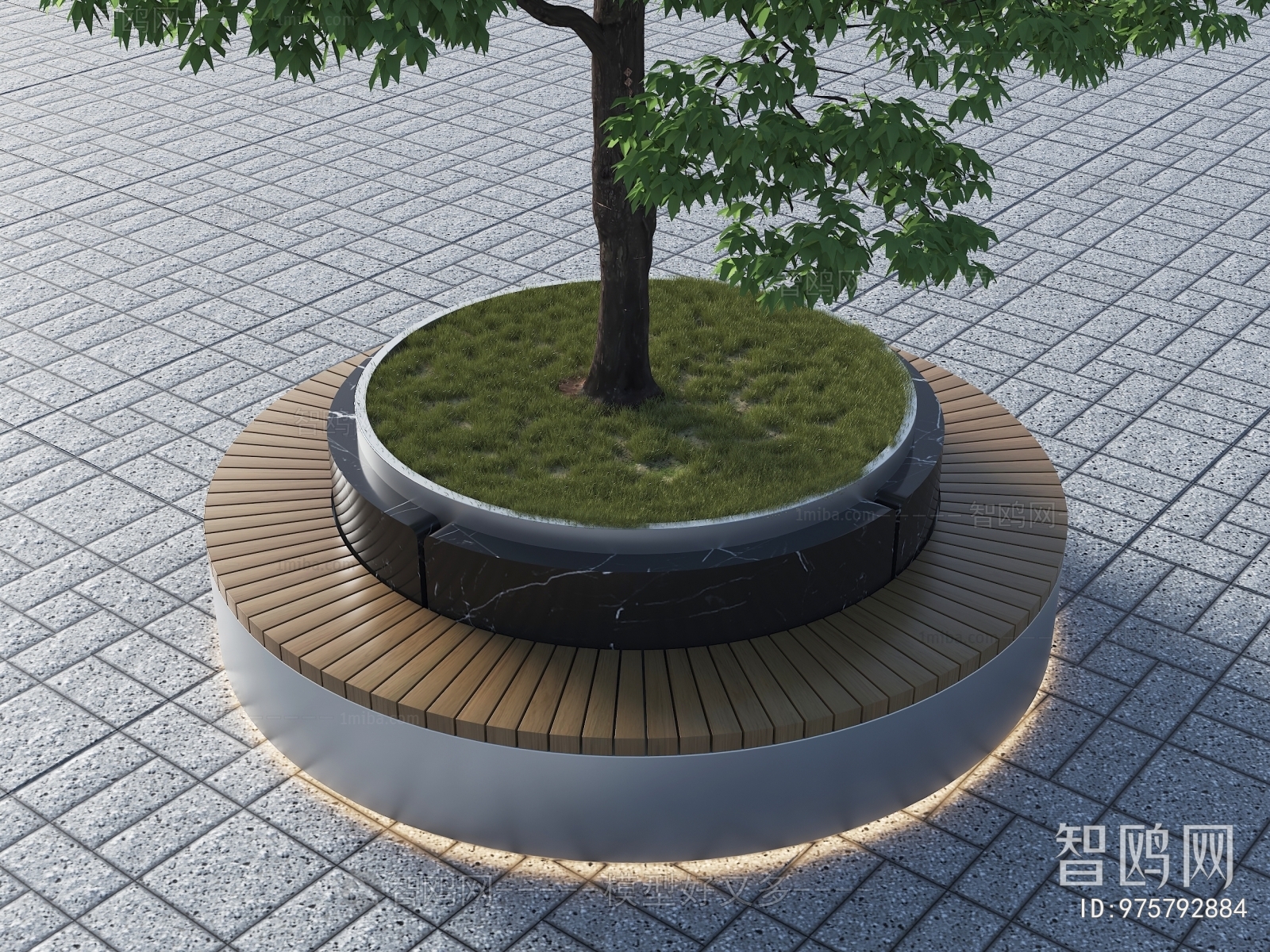 Modern Tree Pool
