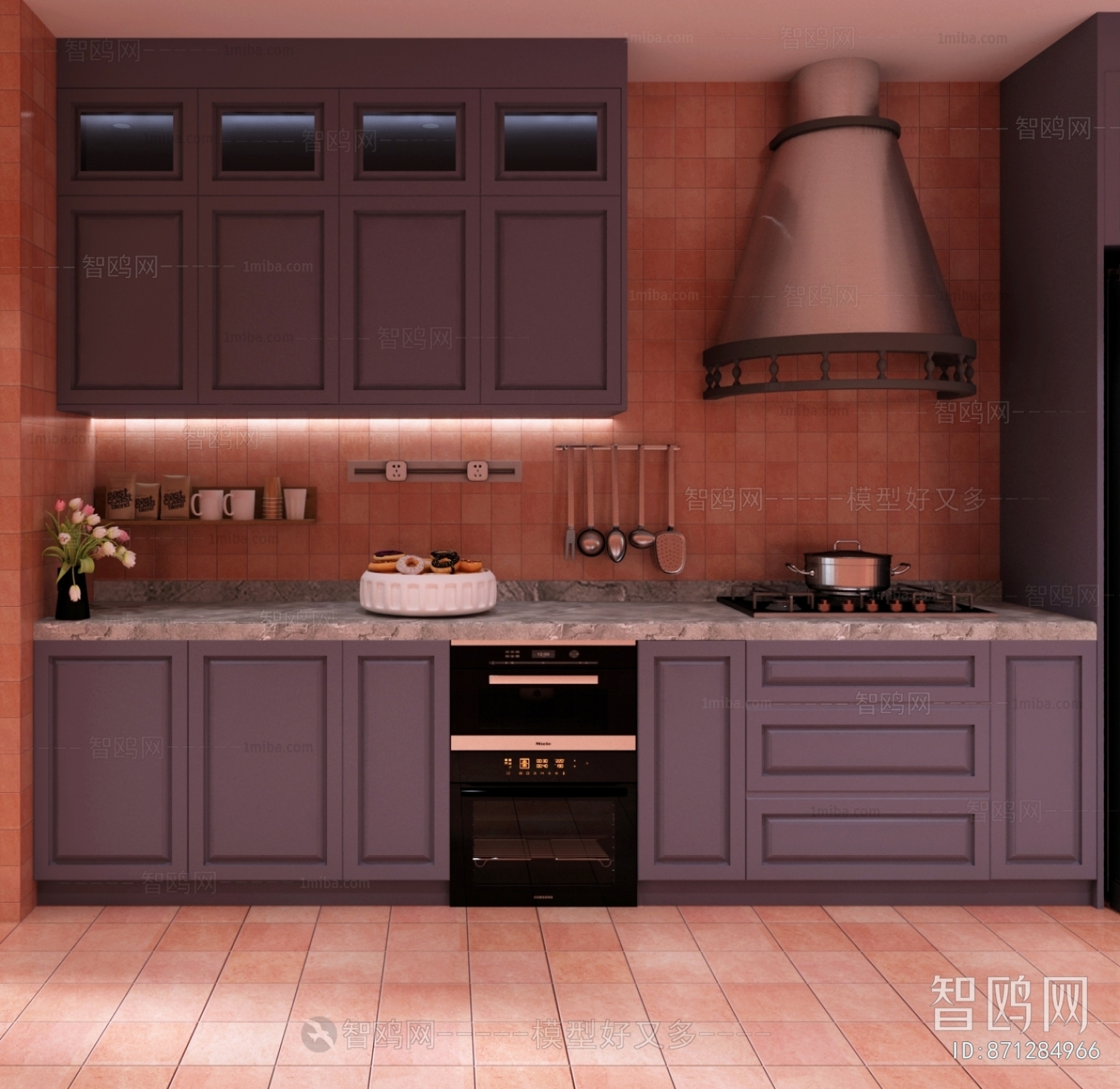 Simple European Style The Kitchen