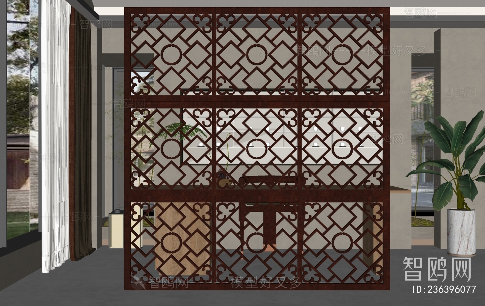 New Chinese Style Partition